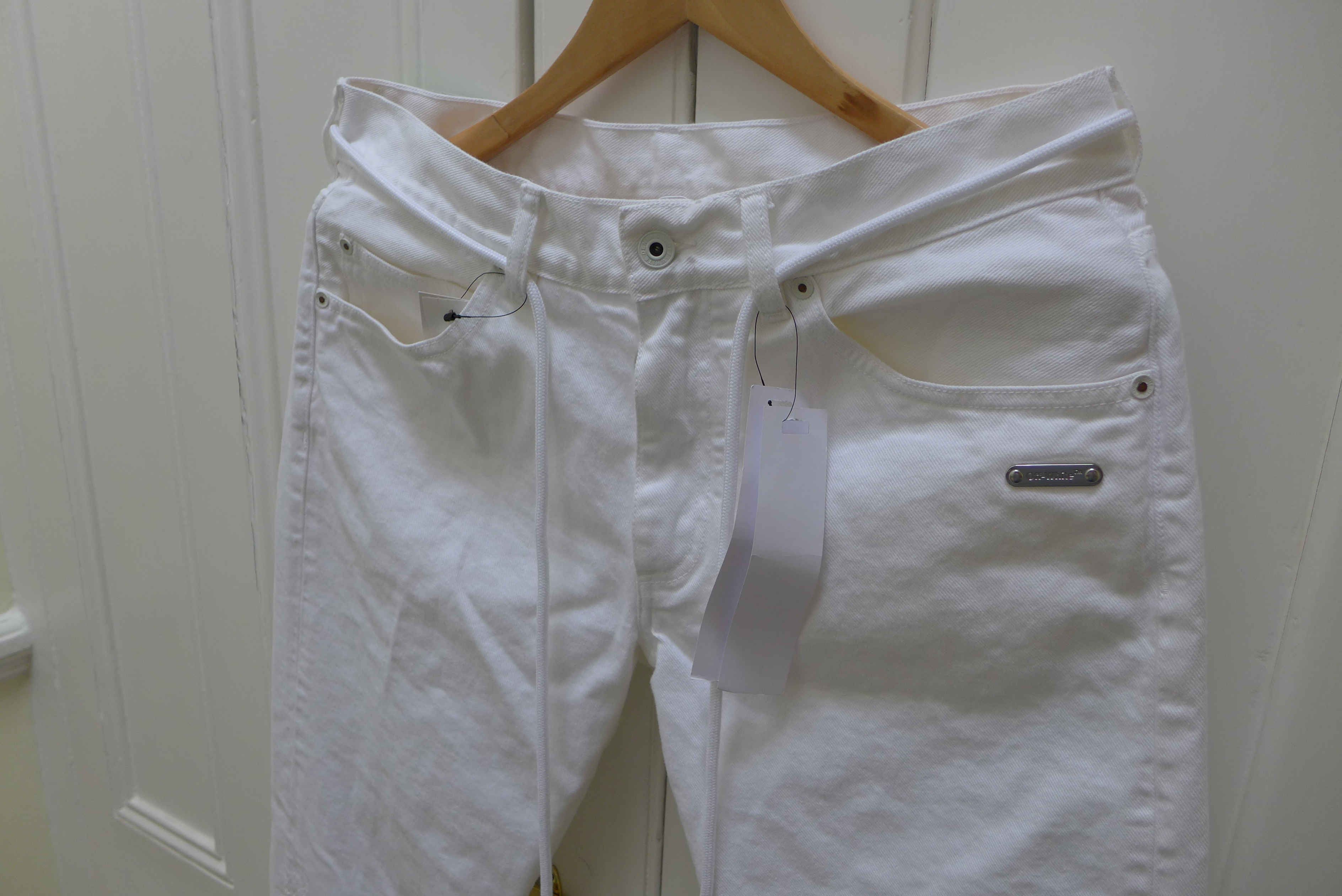 Off-White Off-White White Back Dart Denim Jeans Size US 34 / EU 50 - 8 Thumbnail
