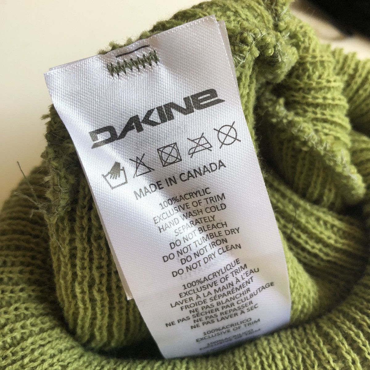 Dakine DakineTallboy Beanie GREEN Size ONE SIZE - 3 Thumbnail