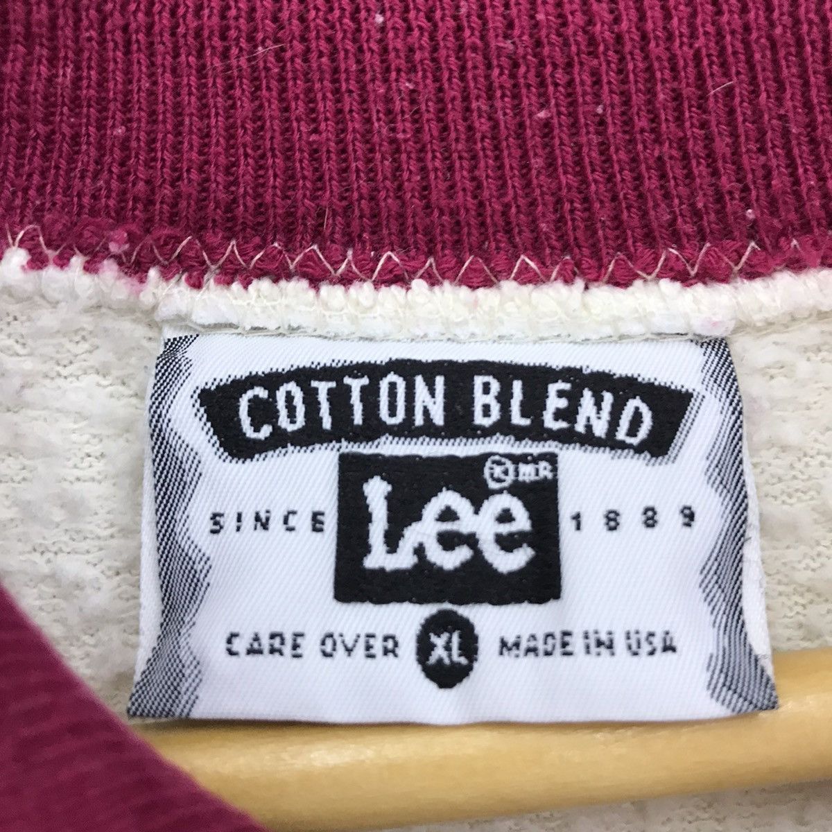 Lee × Vintage Vintage 90’s Lee Polos Big Logo Bird Sweatshirt Pullover Size US M / EU 48-50 / 2 - 8 Thumbnail