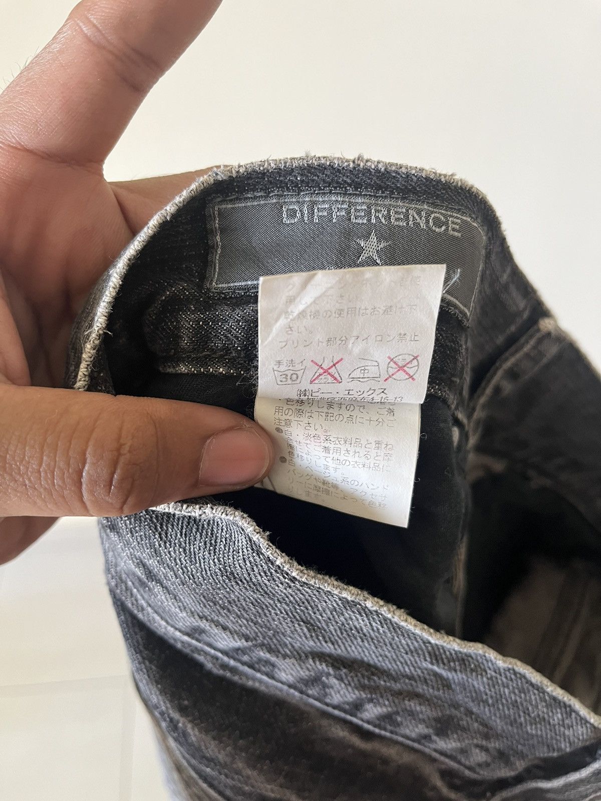 If Six Was Nine Japanese Brand Edge Rupert Jeans Size US 28 / EU 44 - 19 Thumbnail