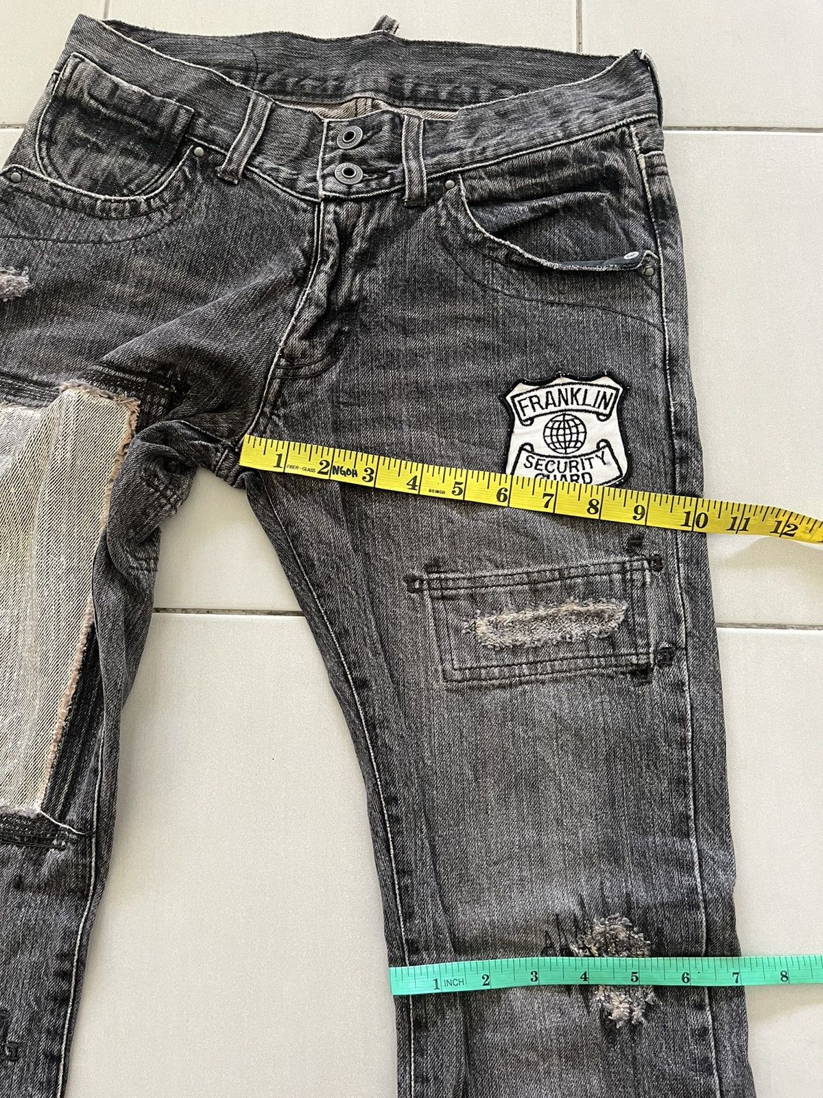 If Six Was Nine Japanese Brand Edge Rupert Jeans Size US 28 / EU 44 - 16 Thumbnail