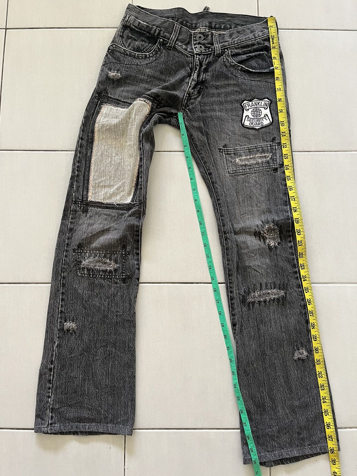 If Six Was Nine Japanese Brand Edge Rupert Jeans Size US 28 / EU 44 - 14 Thumbnail