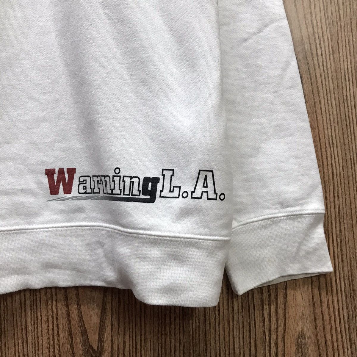 Japanese Brand × Vintage Vintage Biohazard Sweatshirt Big Logo Warning LA Size US M / EU 48-50 / 2 - 9 Thumbnail