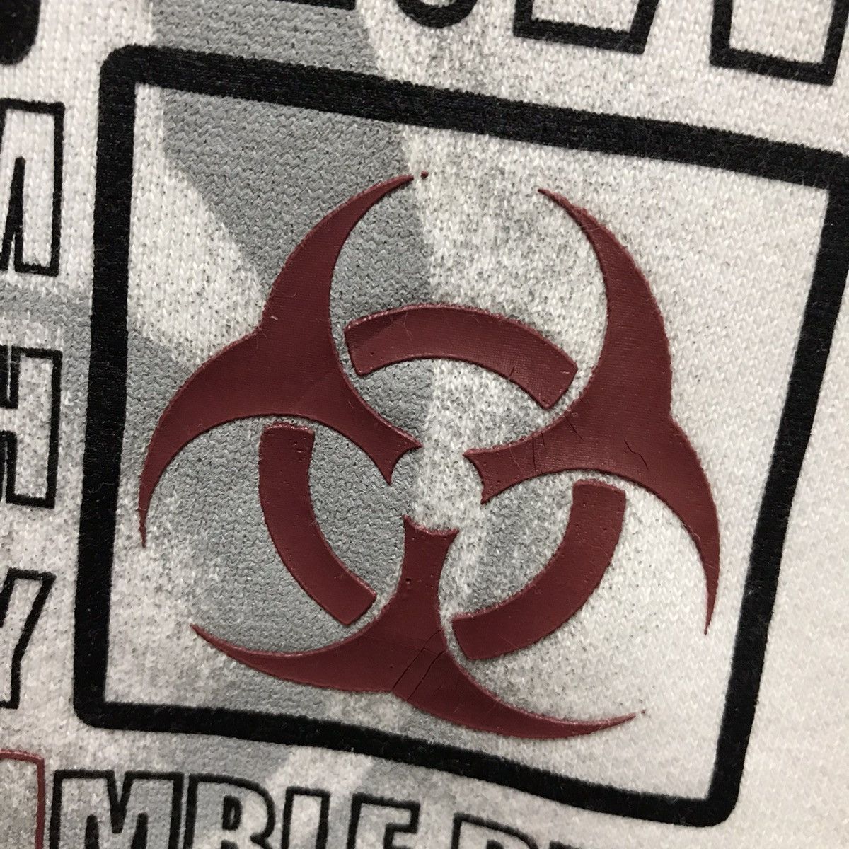 Japanese Brand × Vintage Vintage Biohazard Sweatshirt Big Logo Warning LA Size US M / EU 48-50 / 2 - 4 Thumbnail
