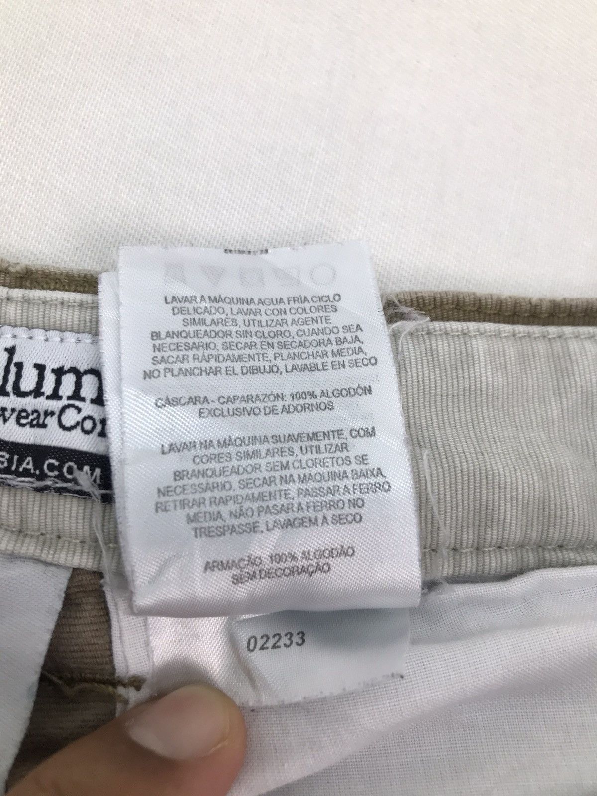 Columbia Columbia Sportwear Carpenter stonewash Pants Size US 33 - 16 Thumbnail
