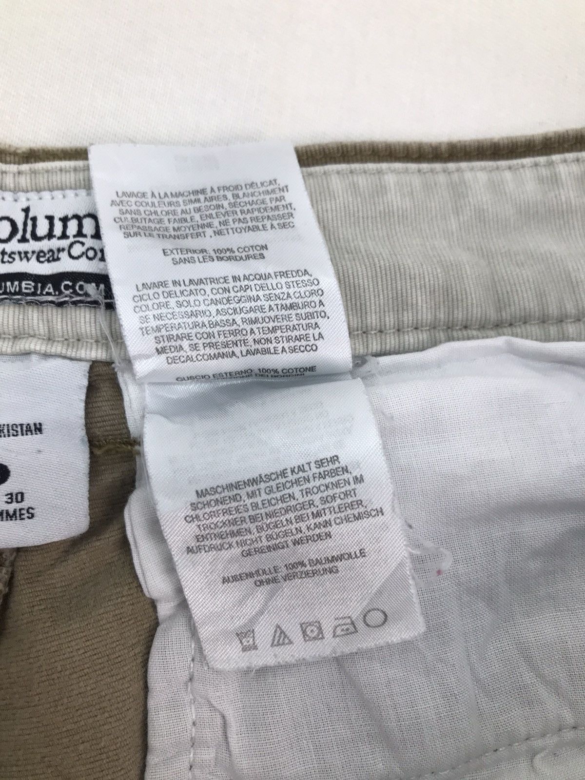 Columbia Columbia Sportwear Carpenter stonewash Pants Size US 33 - 15 Thumbnail