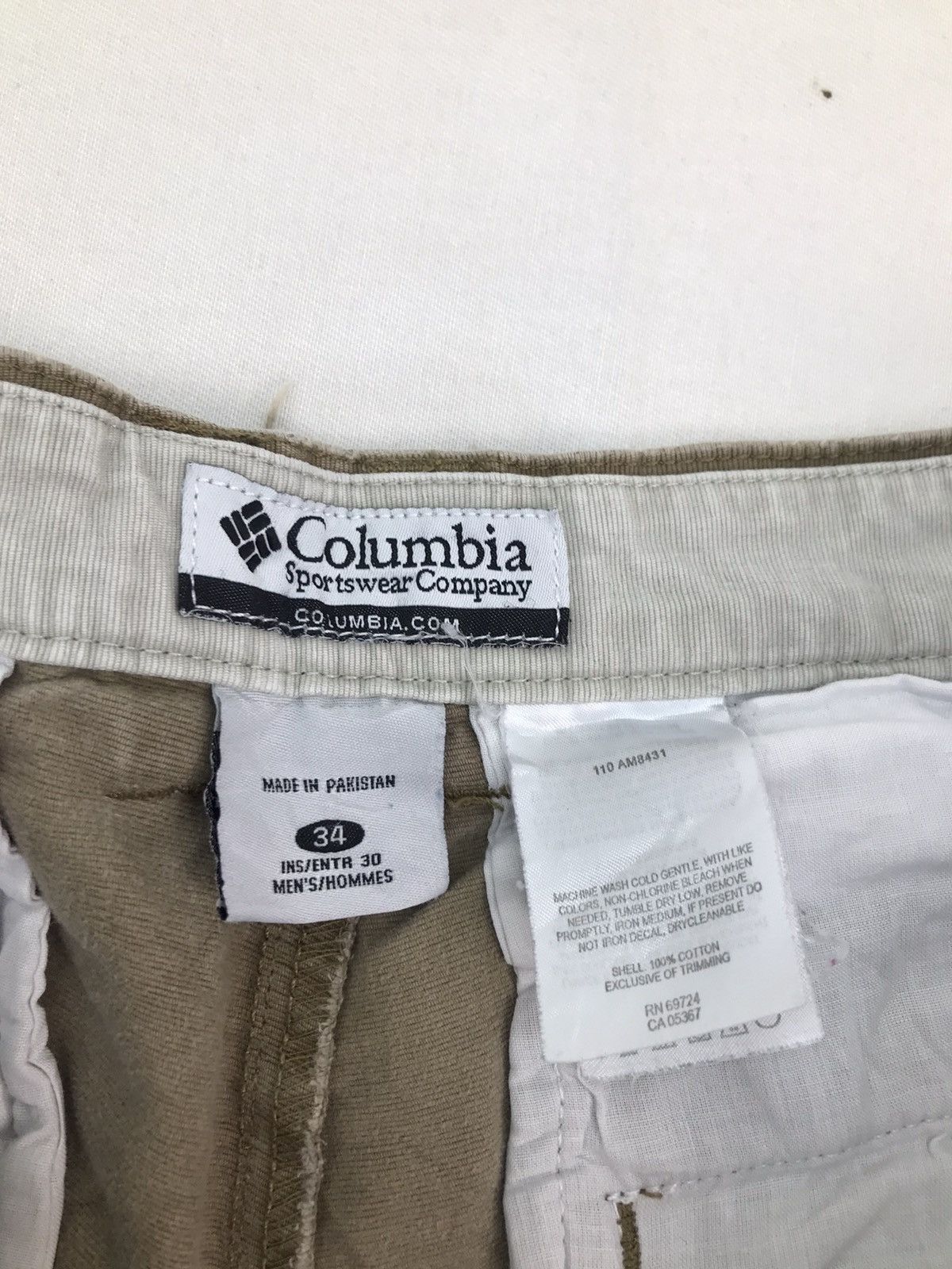 Columbia Columbia Sportwear Carpenter stonewash Pants Size US 33 - 14 Thumbnail