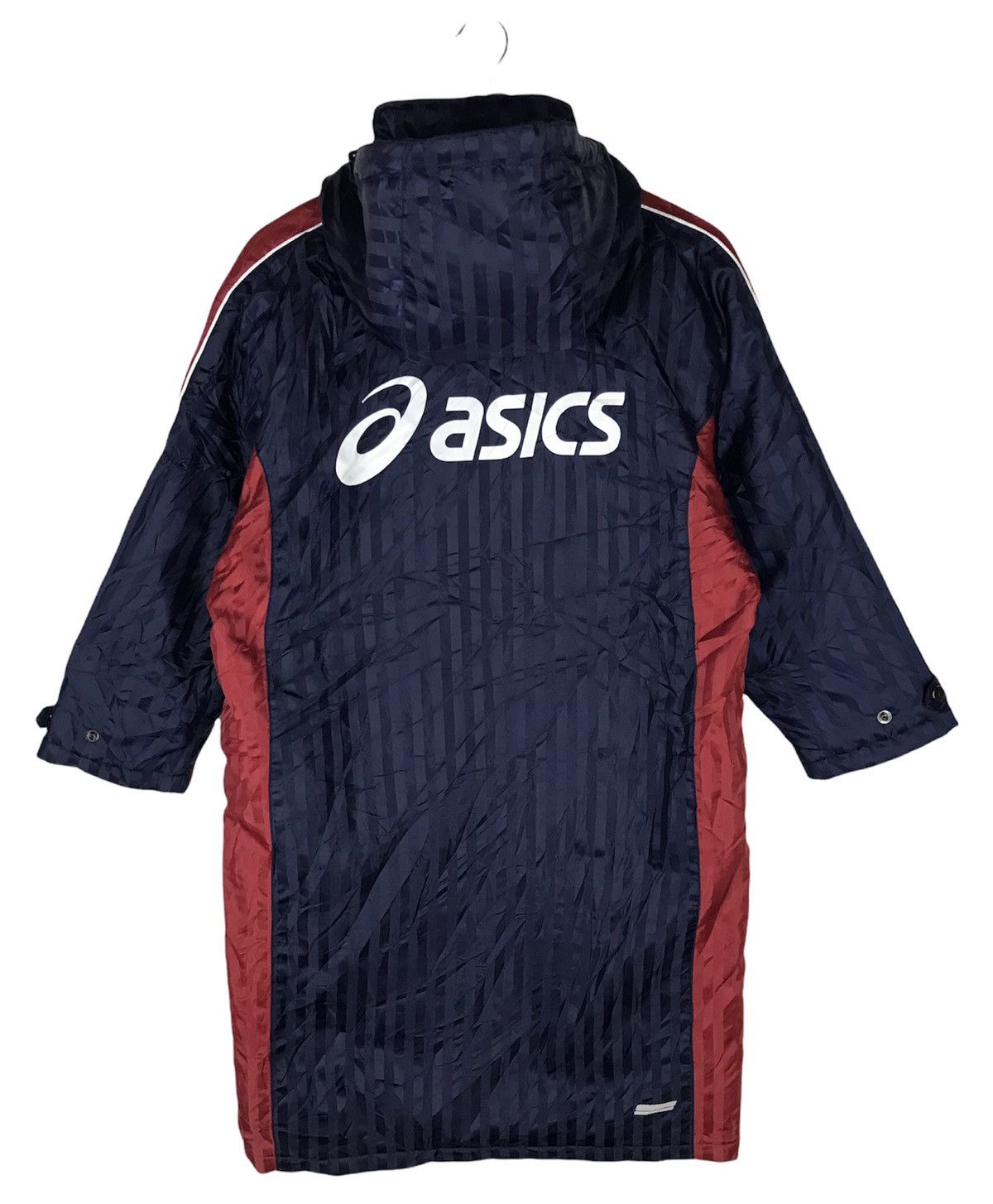 Asics Vintage Asics Long Jacket Hoodies Size US L / EU 52-54 / 3 - 3 Thumbnail