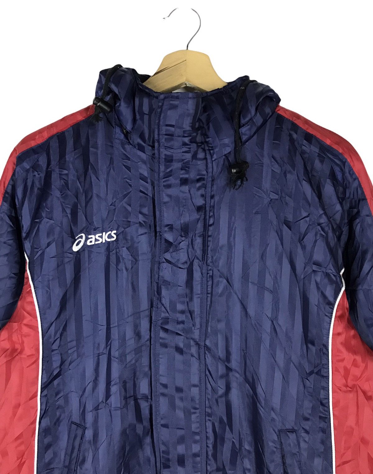 Asics Vintage Asics Long Jacket Hoodies Size US L / EU 52-54 / 3 - 4 Thumbnail