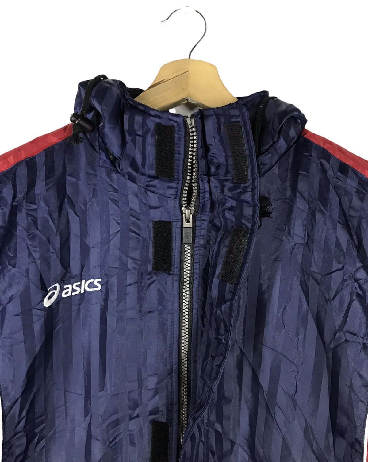 Asics Vintage Asics Long Jacket Hoodies Size US L / EU 52-54 / 3 - 5 Thumbnail