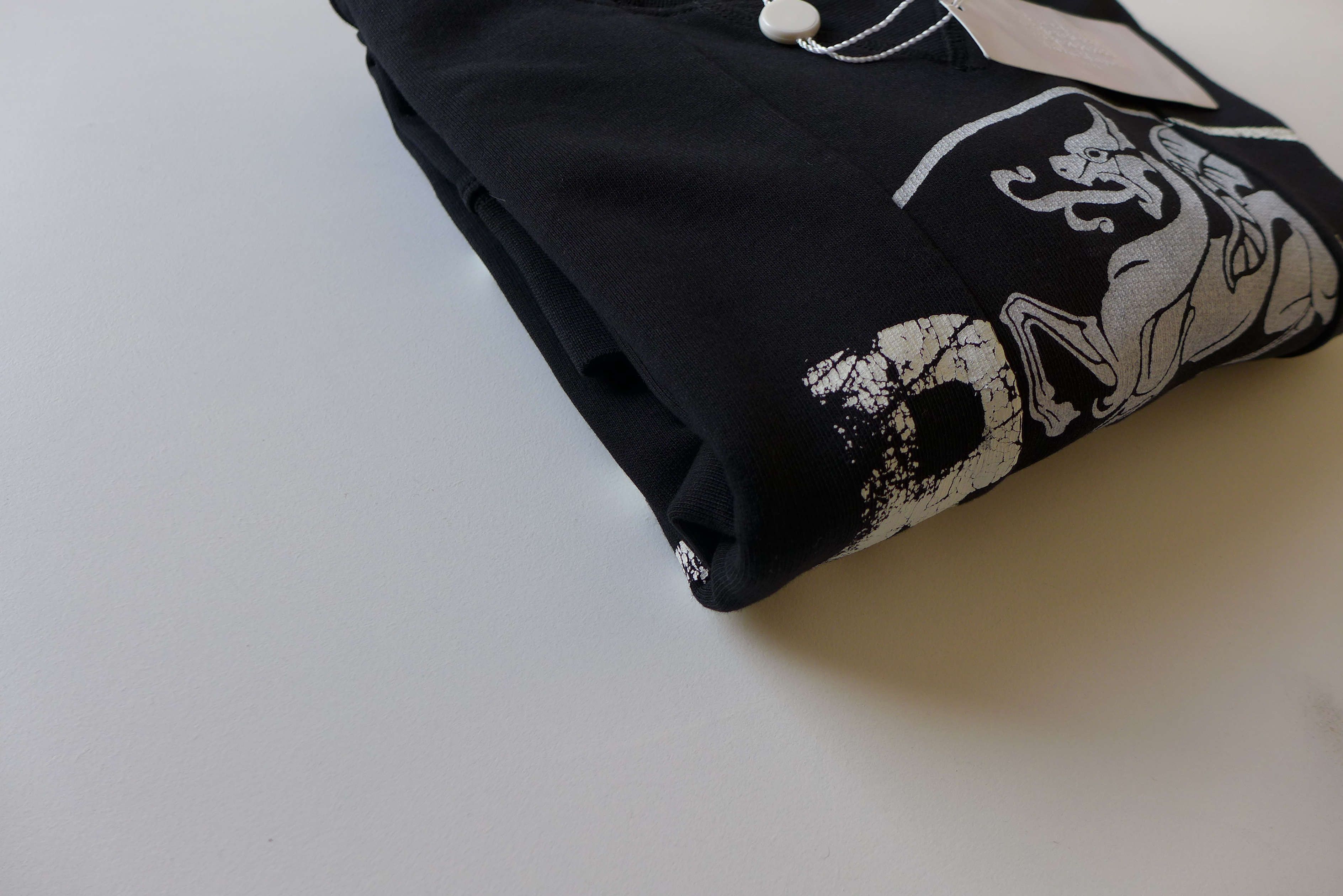 Maison Margiela Margiela Patchwork Irish Print Sweatshirt - Black Size US S / EU 44-46 / 1 - 5 Thumbnail