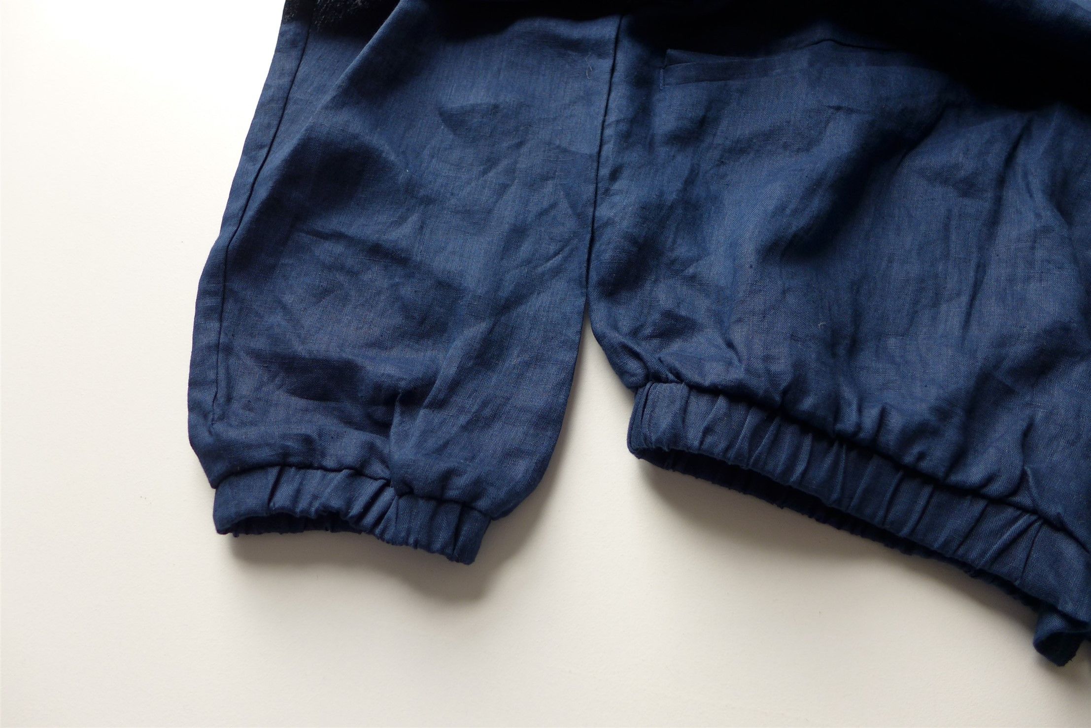 Monitaly Monitaly Old Dog Blouson - Navy Linen Size US M / EU 48-50 / 2 - 7 Thumbnail