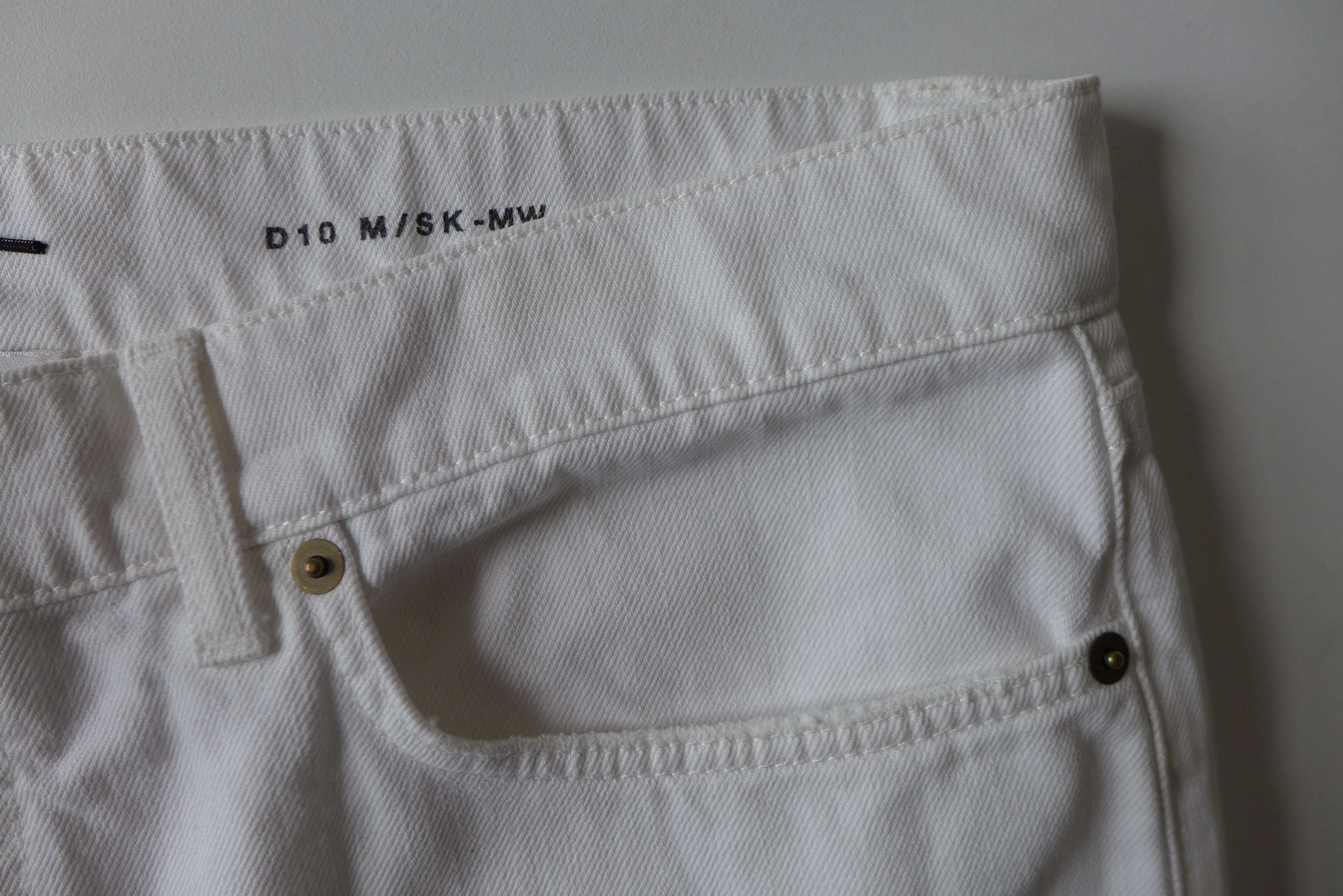 Saint Laurent Paris Saint Laurent D10 White Distressed Denim Jeans Size US 34 / EU 50 - 12 Thumbnail