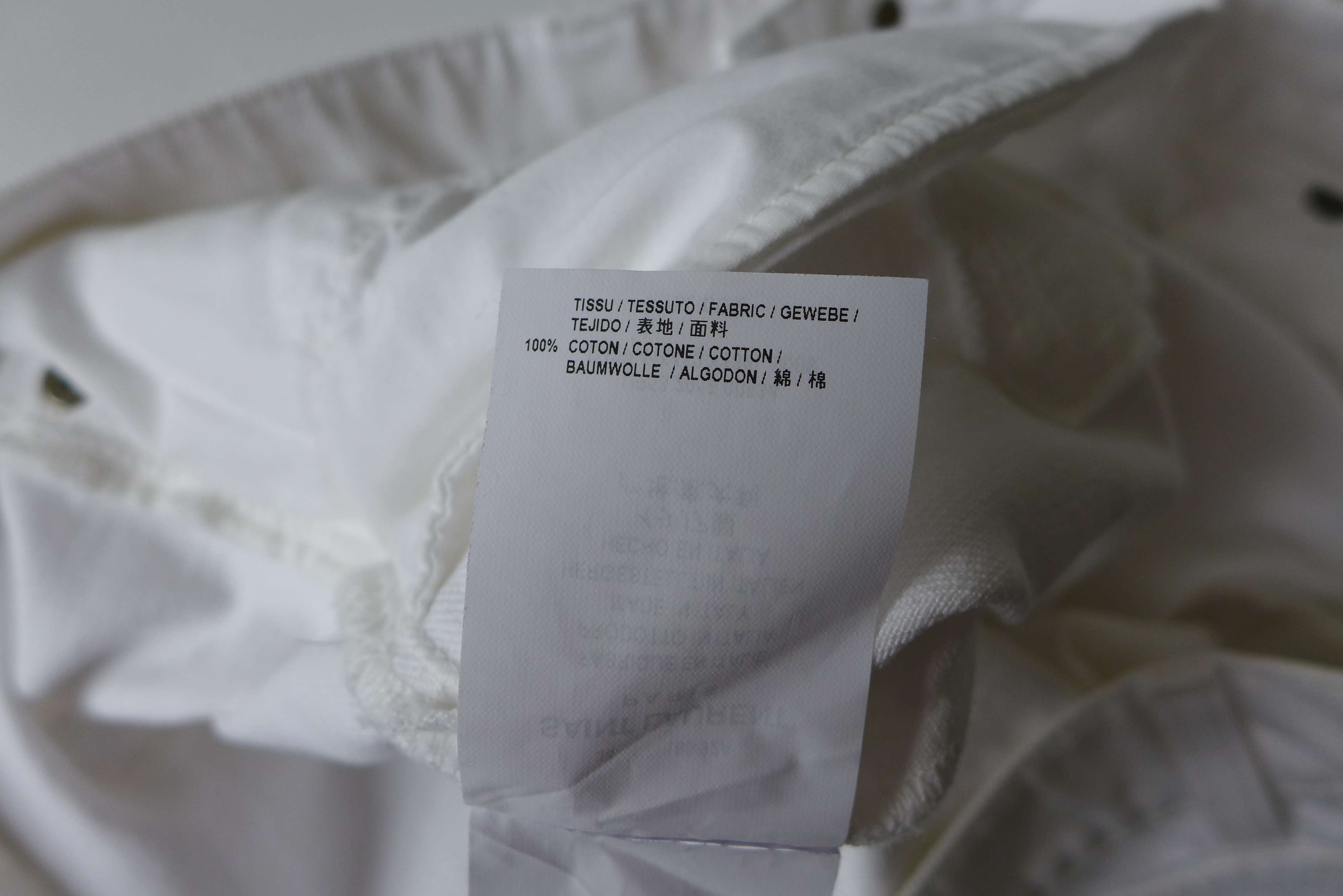 Saint Laurent Paris Saint Laurent D10 White Distressed Denim Jeans Size US 34 / EU 50 - 21 Thumbnail