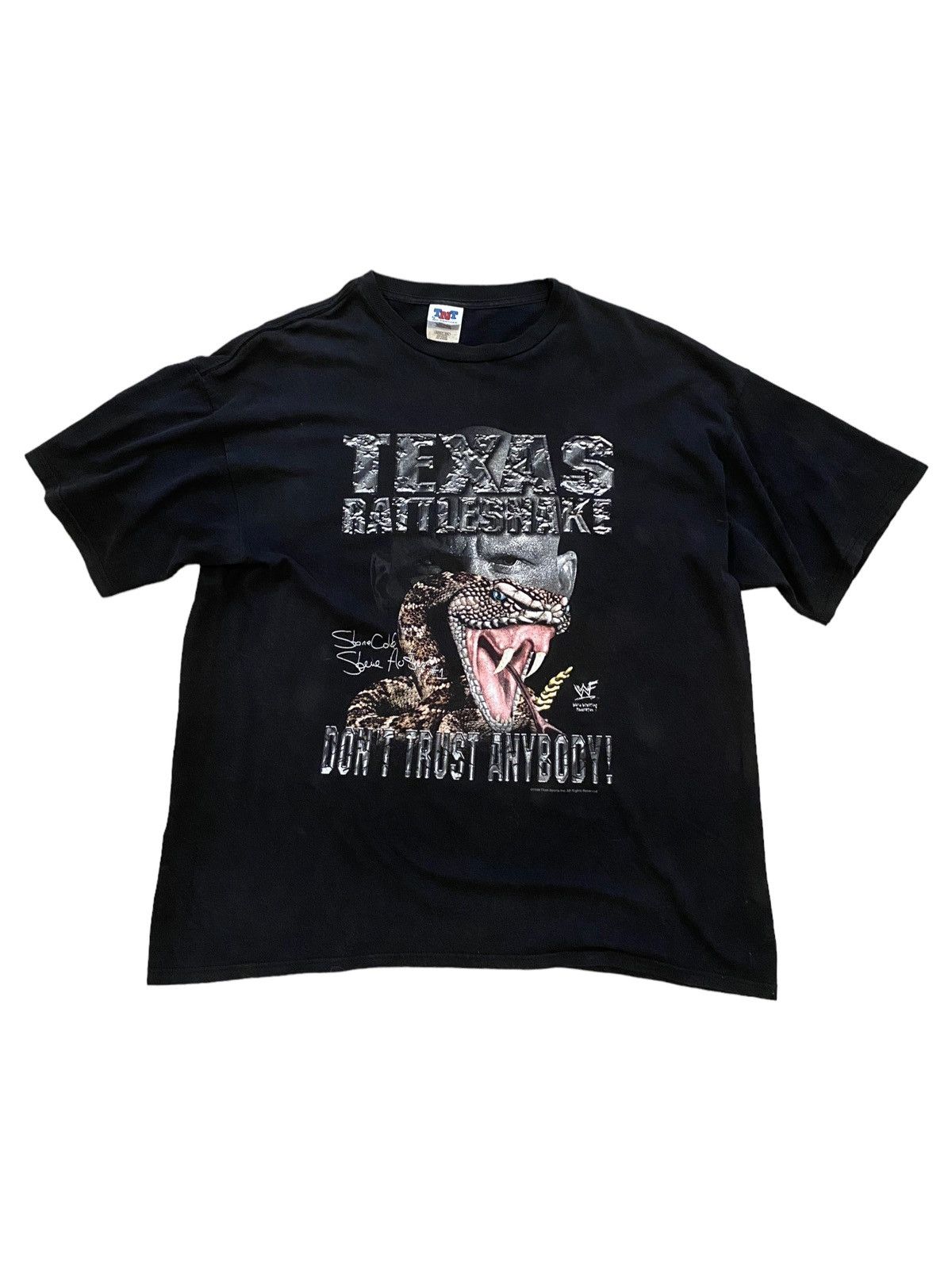 1998 Stone Cold Texas Rattlesnake Tee buy