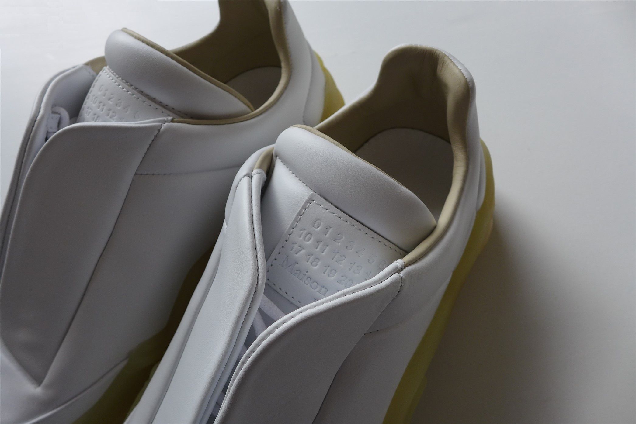 Maison Margiela n/a Margiela New Future Low Sneakers - White Size US 8 / EU 41 - 7 Thumbnail
