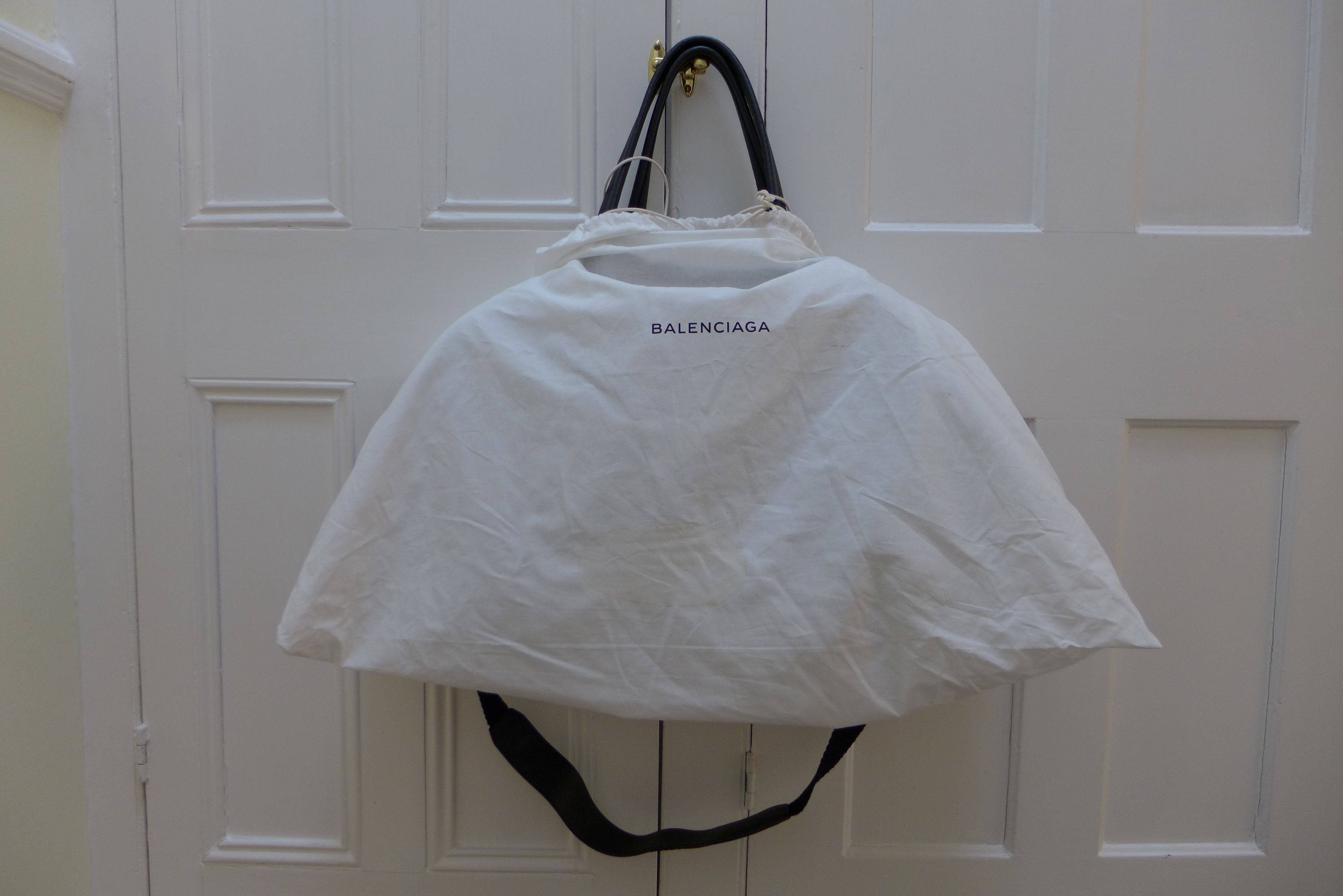 Balenciaga Balenciaga Holdall Bag - Black Calf Leather Size ONE SIZE - 15 Thumbnail