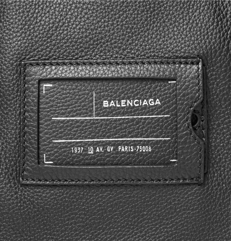 Balenciaga Balenciaga Holdall Bag - Black Calf Leather Size ONE SIZE - 4 Thumbnail