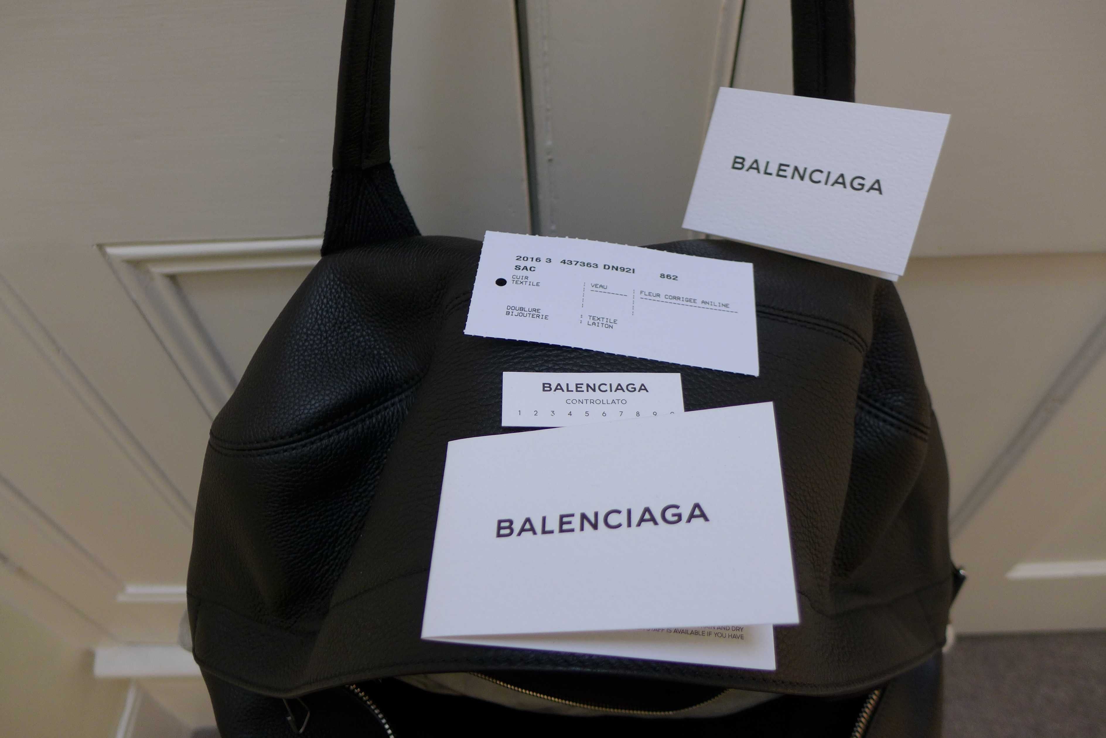 Balenciaga Balenciaga Holdall Bag - Black Calf Leather Size ONE SIZE - 13 Thumbnail