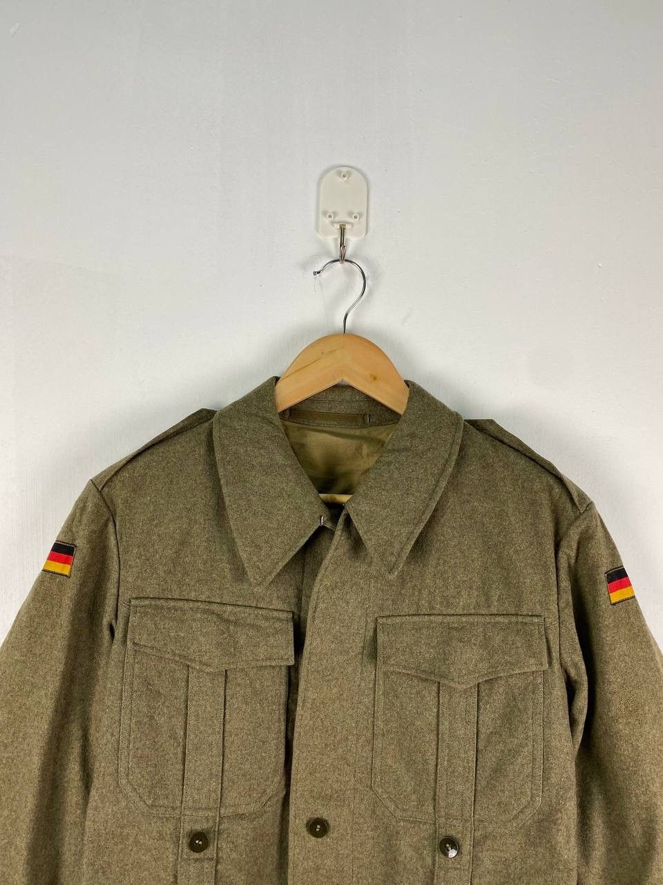 Vintage Vintage 60s Feller Eckert Lauingen Military Field Jacket Size US M / EU 48-50 / 2 - 3 Thumbnail