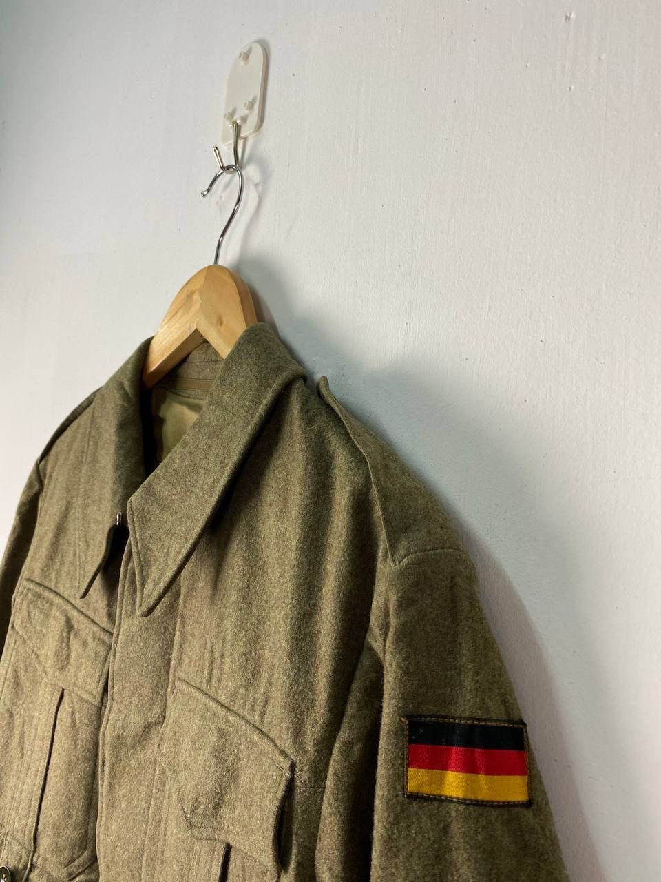 Vintage Vintage 60s Feller Eckert Lauingen Military Field Jacket Size US M / EU 48-50 / 2 - 4 Thumbnail