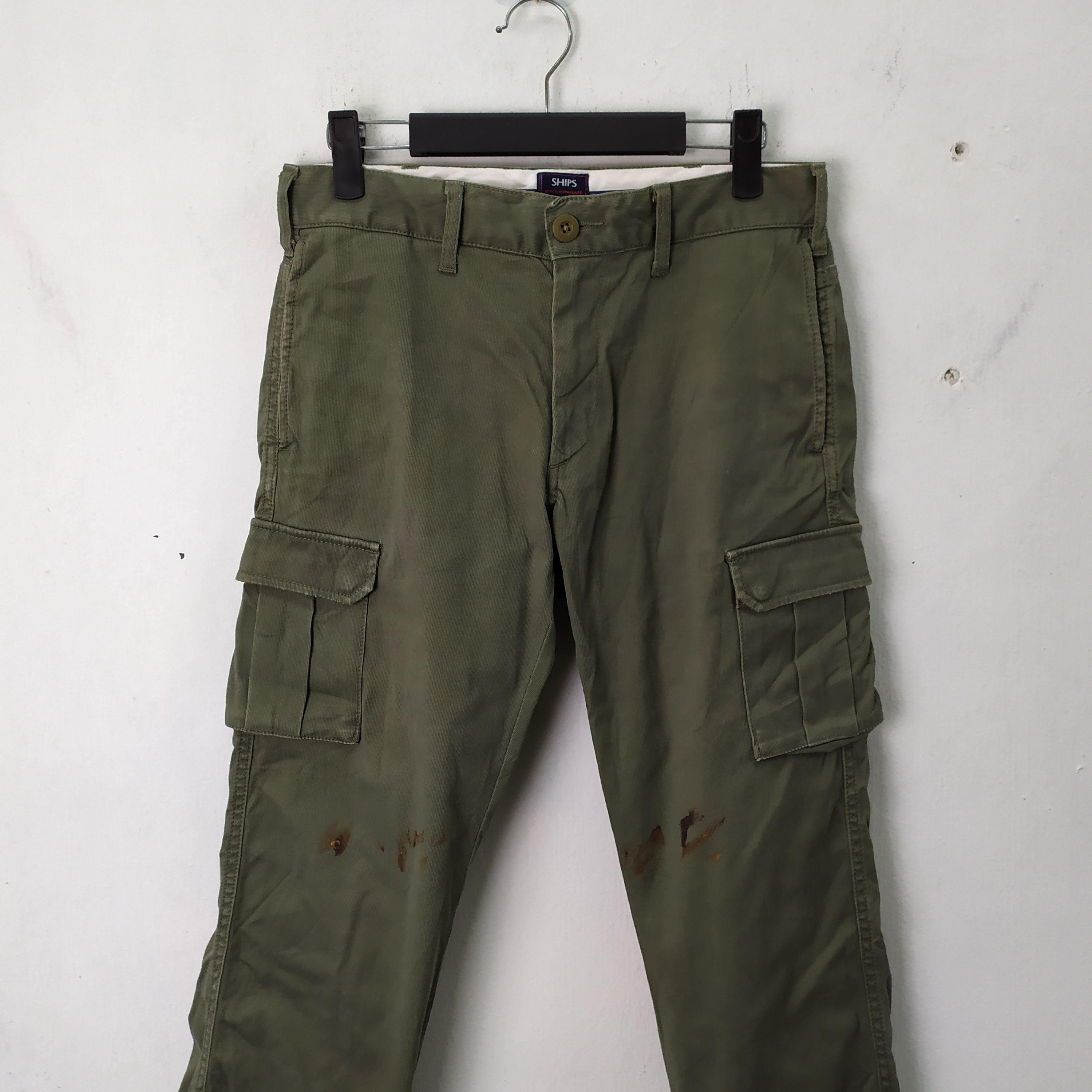 Japanese Brand × SHIPS × Vintage VINTAGE SHIPS CARGO PANTS Size US 26 / EU 42 - 2 Thumbnail