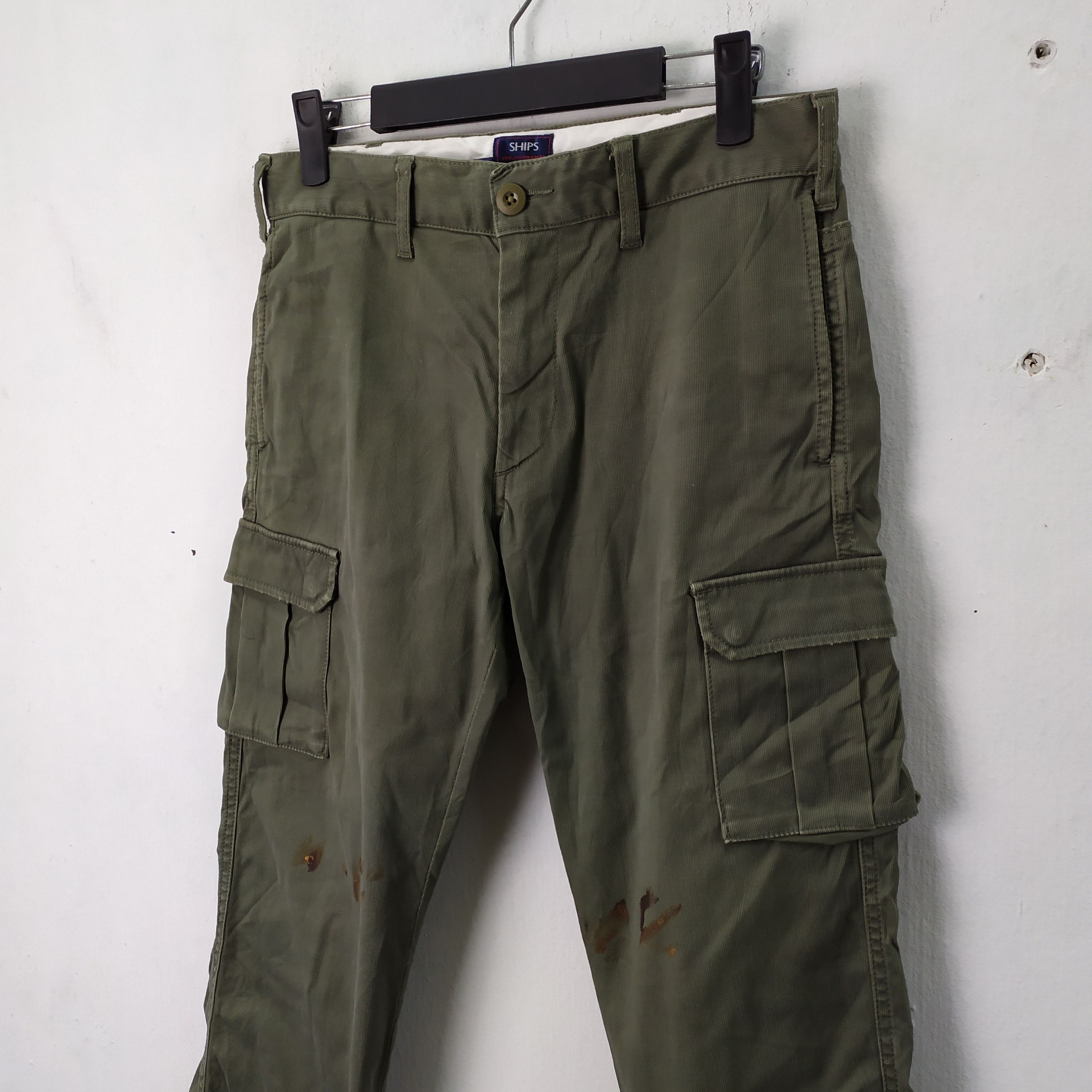 Japanese Brand × SHIPS × Vintage VINTAGE SHIPS CARGO PANTS Size US 26 / EU 42 - 13 Thumbnail