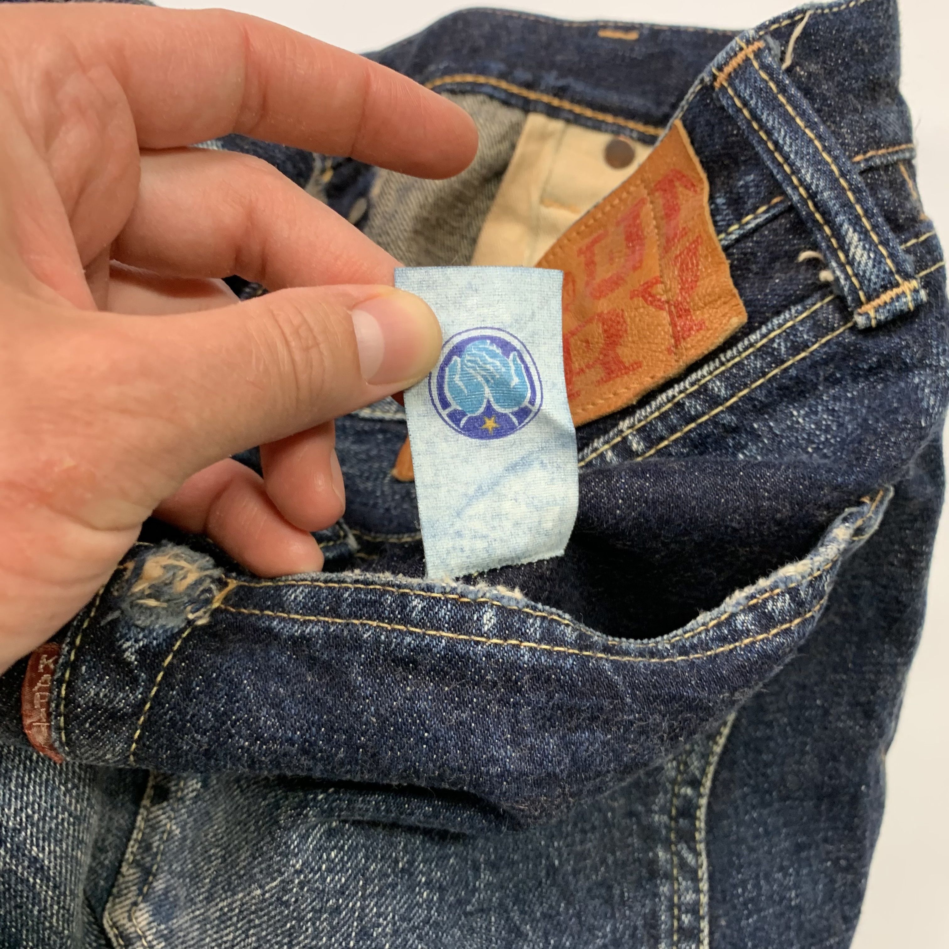 Kapital Studded Patchwork Denim / Jean Shorts Size US 34 / EU 50 - 14 Thumbnail