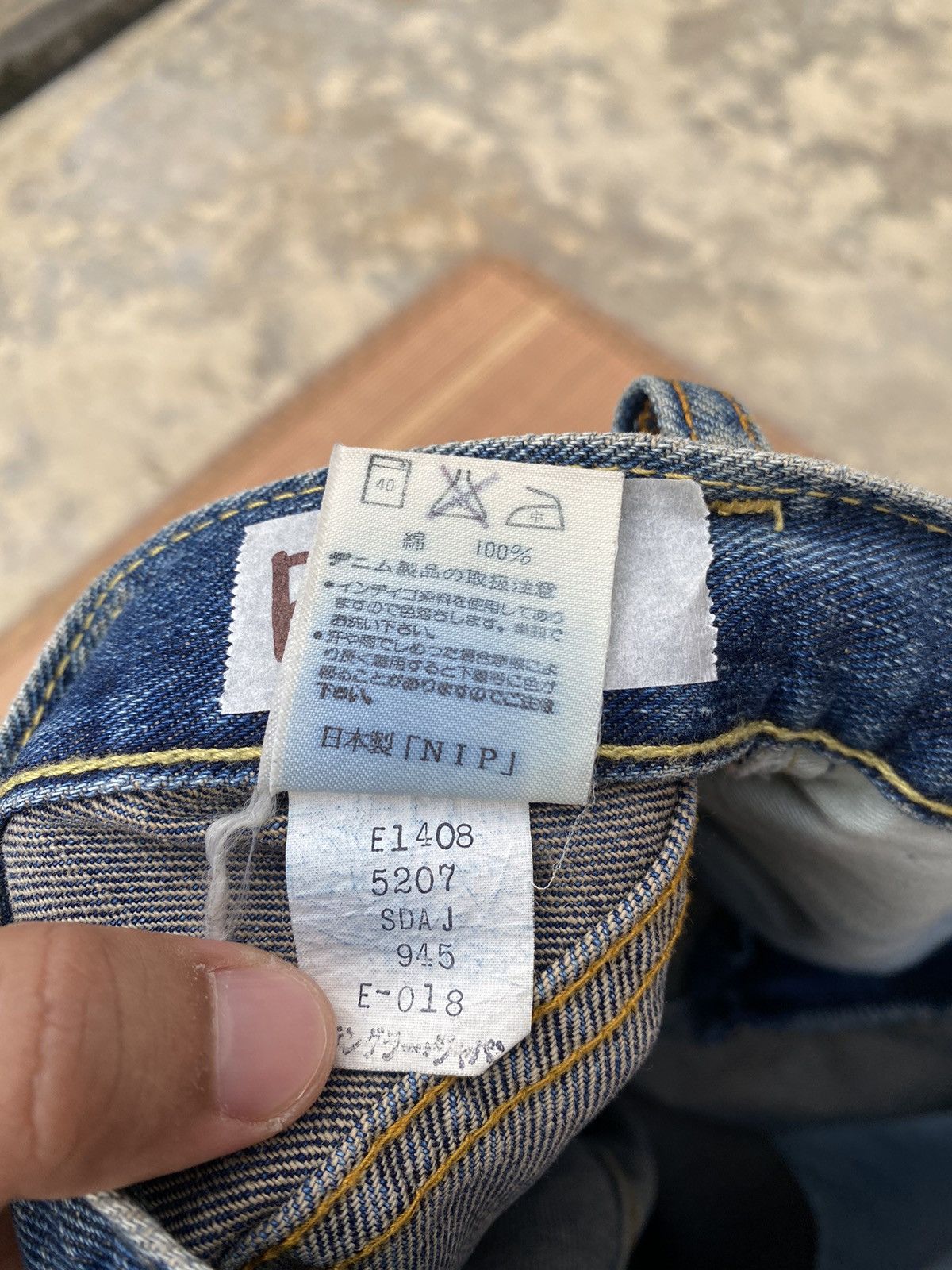 Japanese Brand Vintage Maverick Blue Bell Selvedge Jeans Size US 26 / EU 42 - 8 Thumbnail