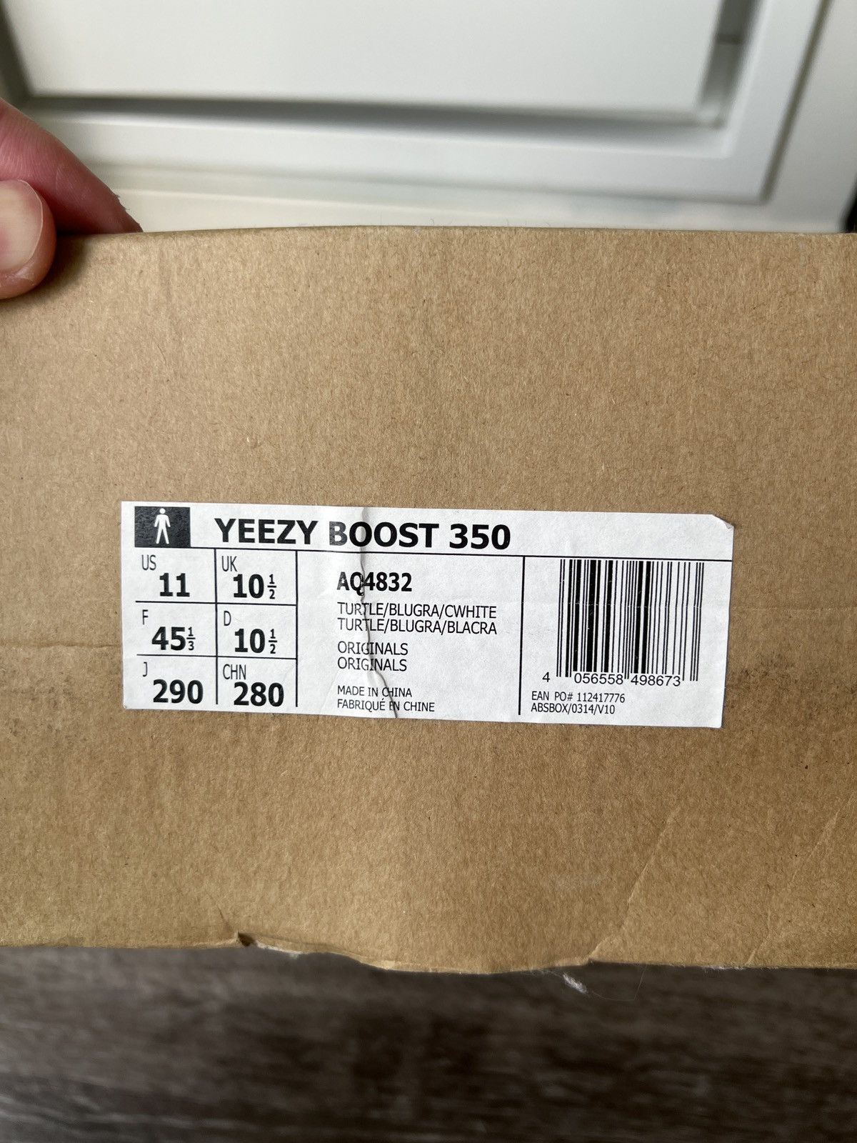 Adidas × Kanye West Yeezy Boost 350 Turtledove [2015] Size US 11 / EU 44 - 10 Thumbnail