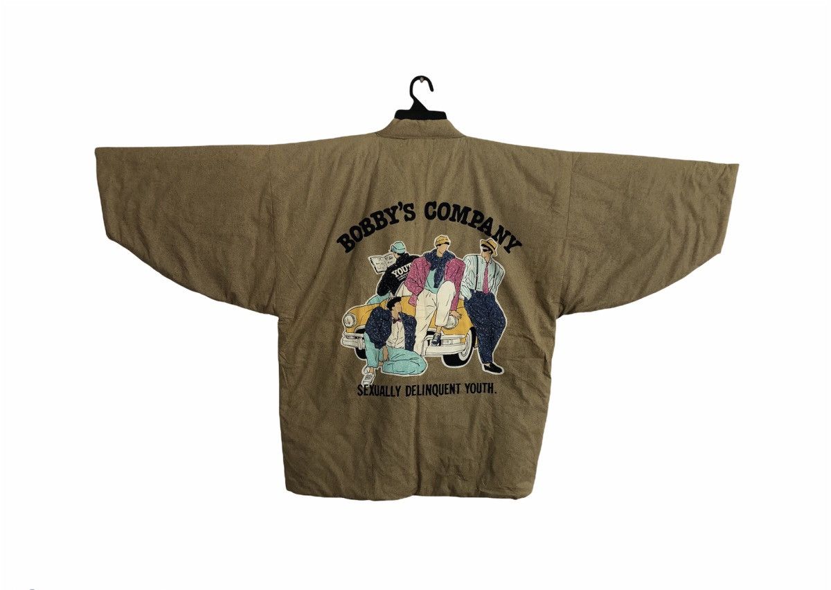 Japanese Brand Bobby Company Padded Kimono Japanese Traditional Cardigan Size US XL / EU 56 / 4 - 1 Thumbnail