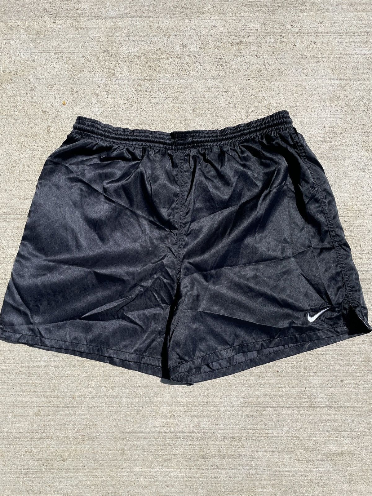 Nike × Vintage Nike swoosh shorts Size US 30 / EU 46 - 1 Thumbnail