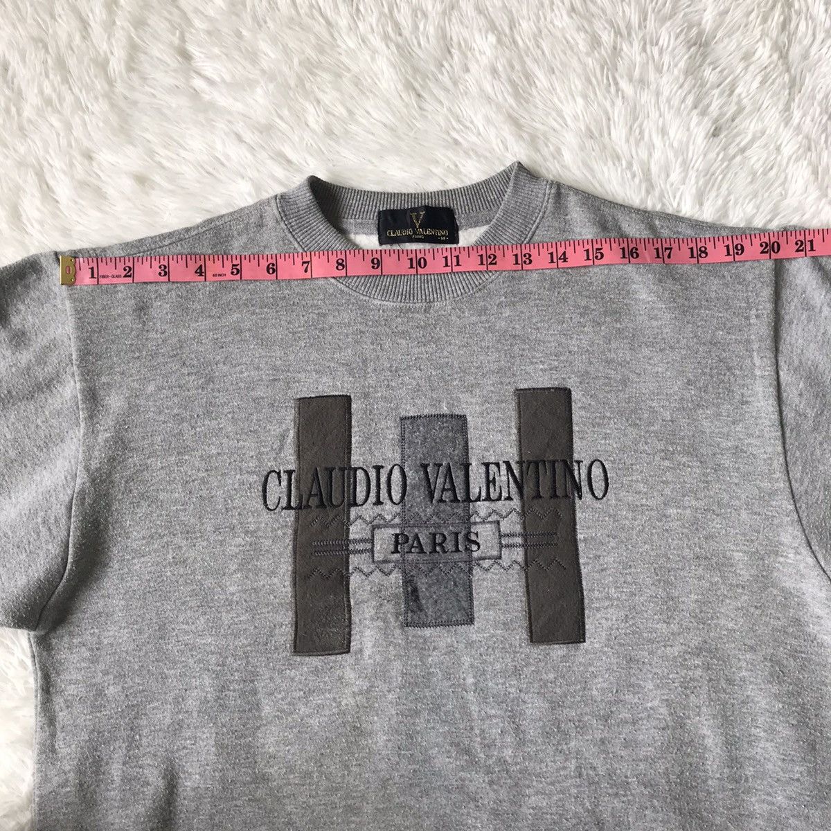 Valentino Claudio Valentino Paris Sweatshirt Crewneck Size US M / EU 48-50 / 2 - 22 Thumbnail