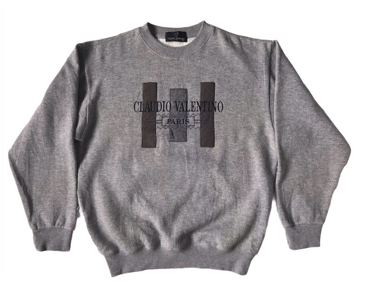 Valentino Claudio Valentino Paris Sweatshirt Crewneck Size US M / EU 48-50 / 2 - 1 Thumbnail