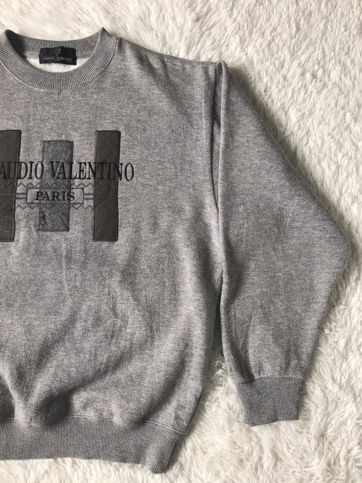 Valentino Claudio Valentino Paris Sweatshirt Crewneck Size US M / EU 48-50 / 2 - 4 Thumbnail