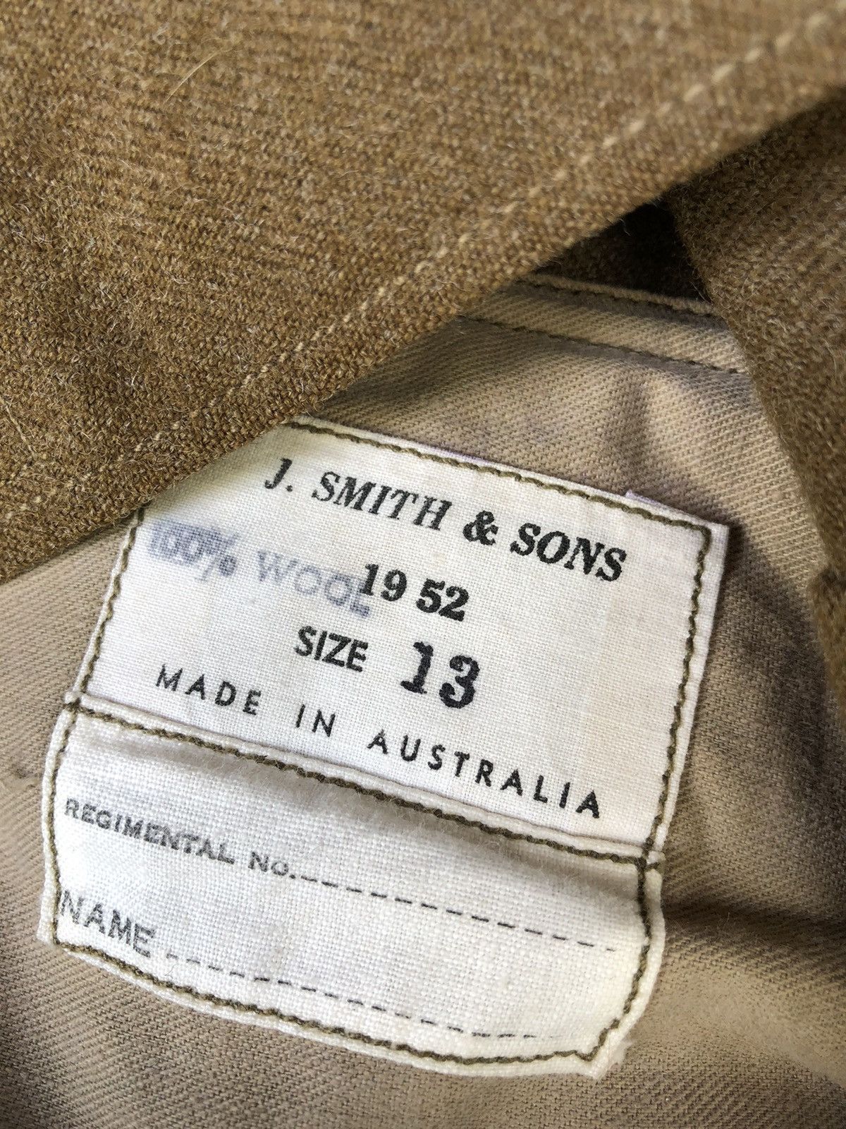 Vintage Vintage J.Smith & Sons 1952 Military Cropped Jacket Size 13 Size US M / EU 48-50 / 2 - 6 Thumbnail