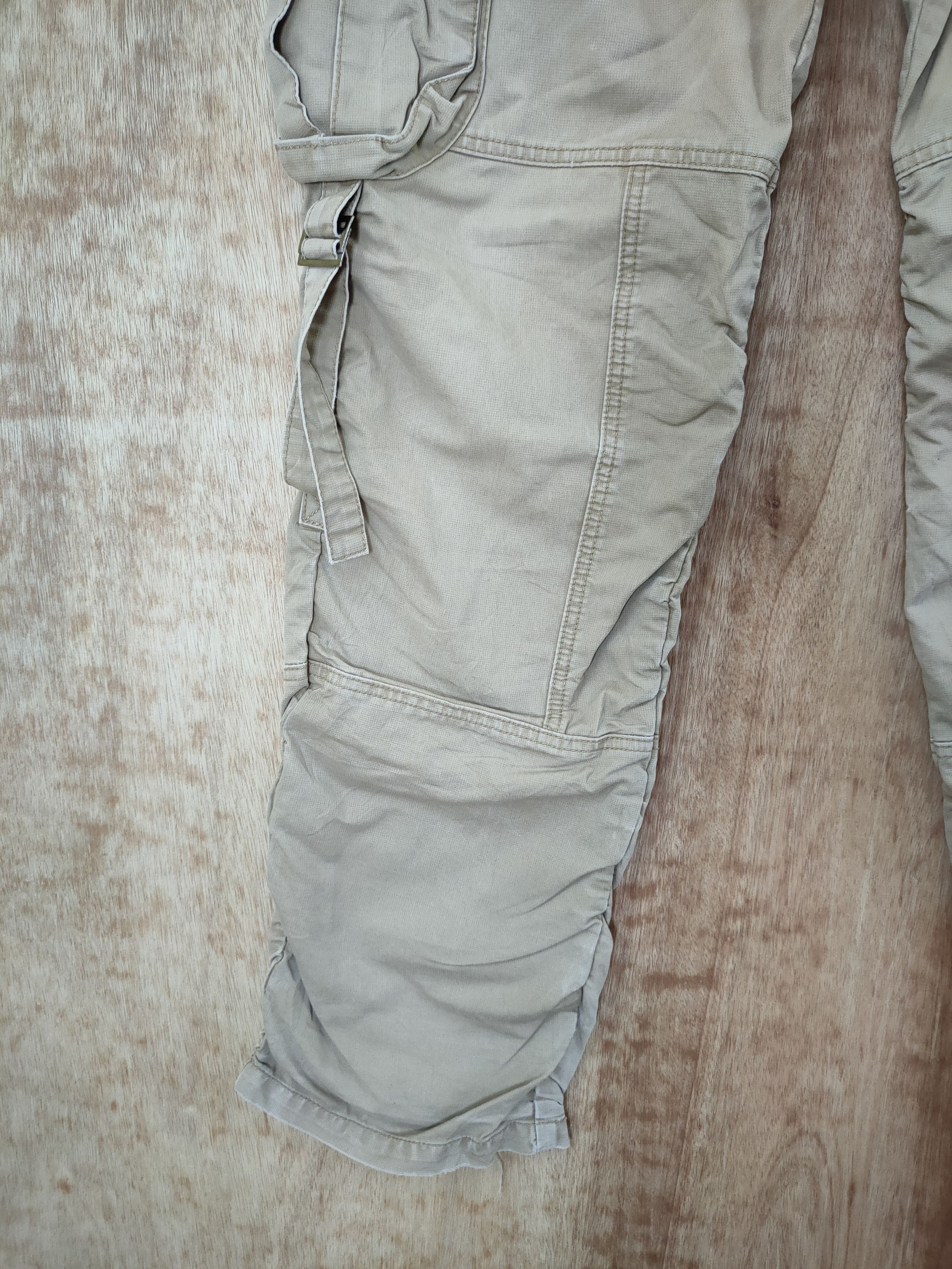 Japanese Brand DL LowBox spring multi pocket utility cargo pants #46-398 Size US 32 / EU 48 - 3 Thumbnail