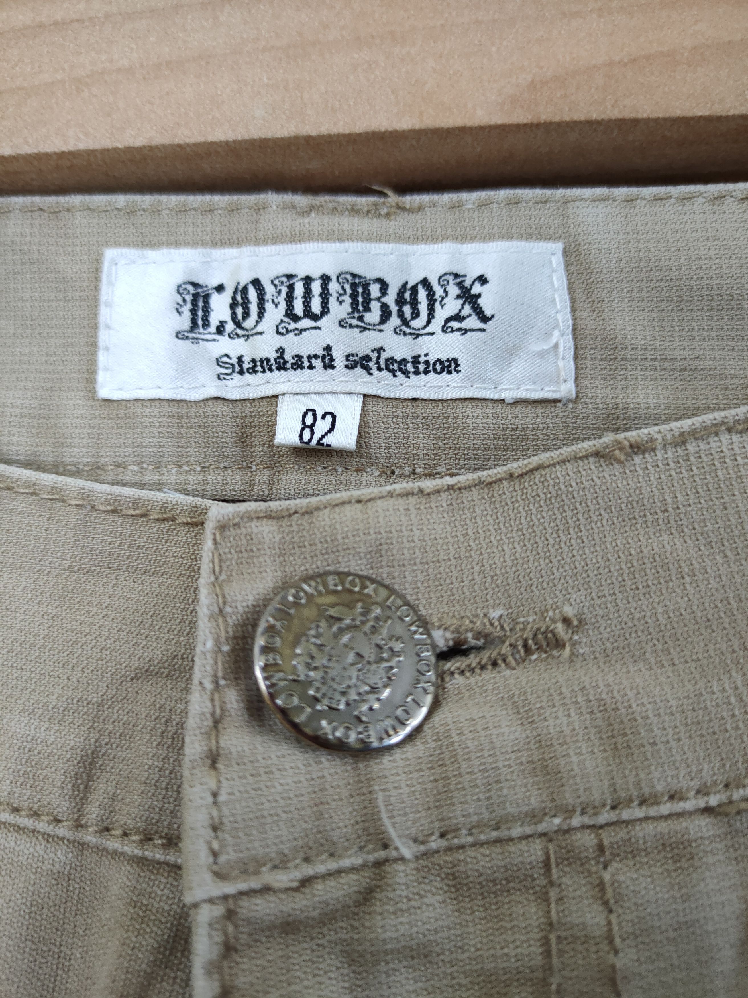 Japanese Brand DL LowBox spring multi pocket utility cargo pants #46-398 Size US 32 / EU 48 - 6 Thumbnail