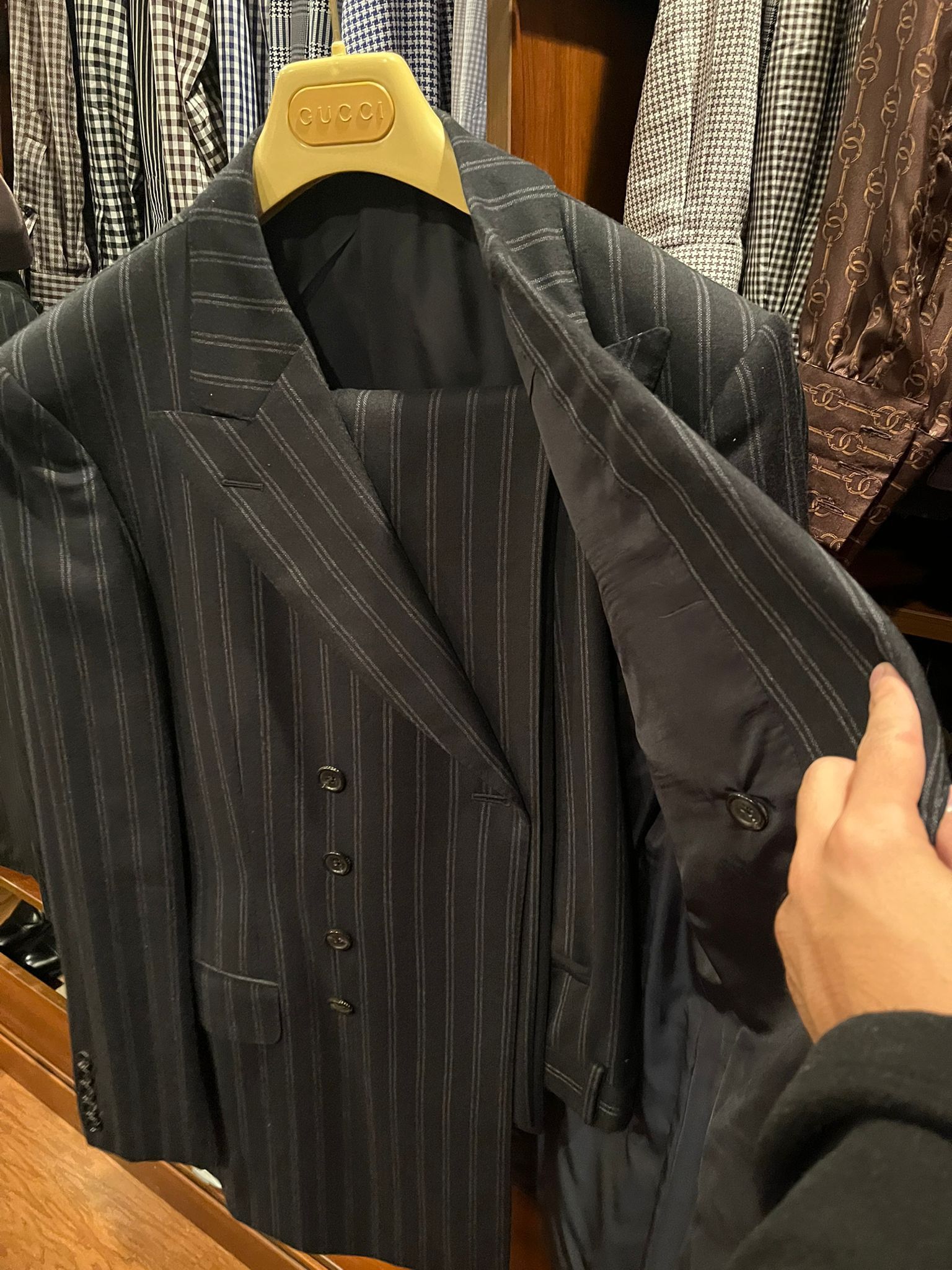 Gucci × Tom Ford Suits in Black Size US M / EU 48-50 / 2 - 4 Thumbnail