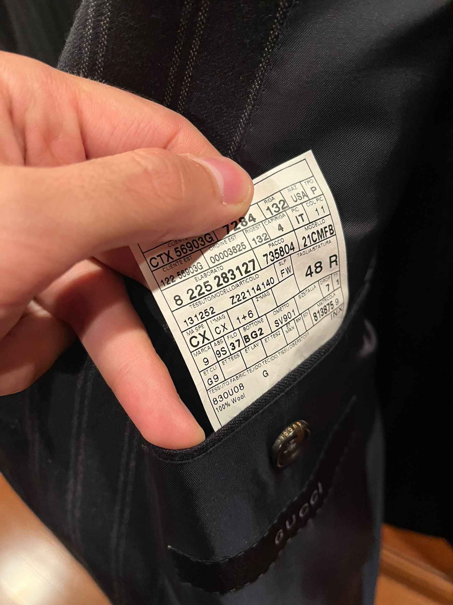 Gucci × Tom Ford Suits in Black Size US M / EU 48-50 / 2 - 9 Thumbnail