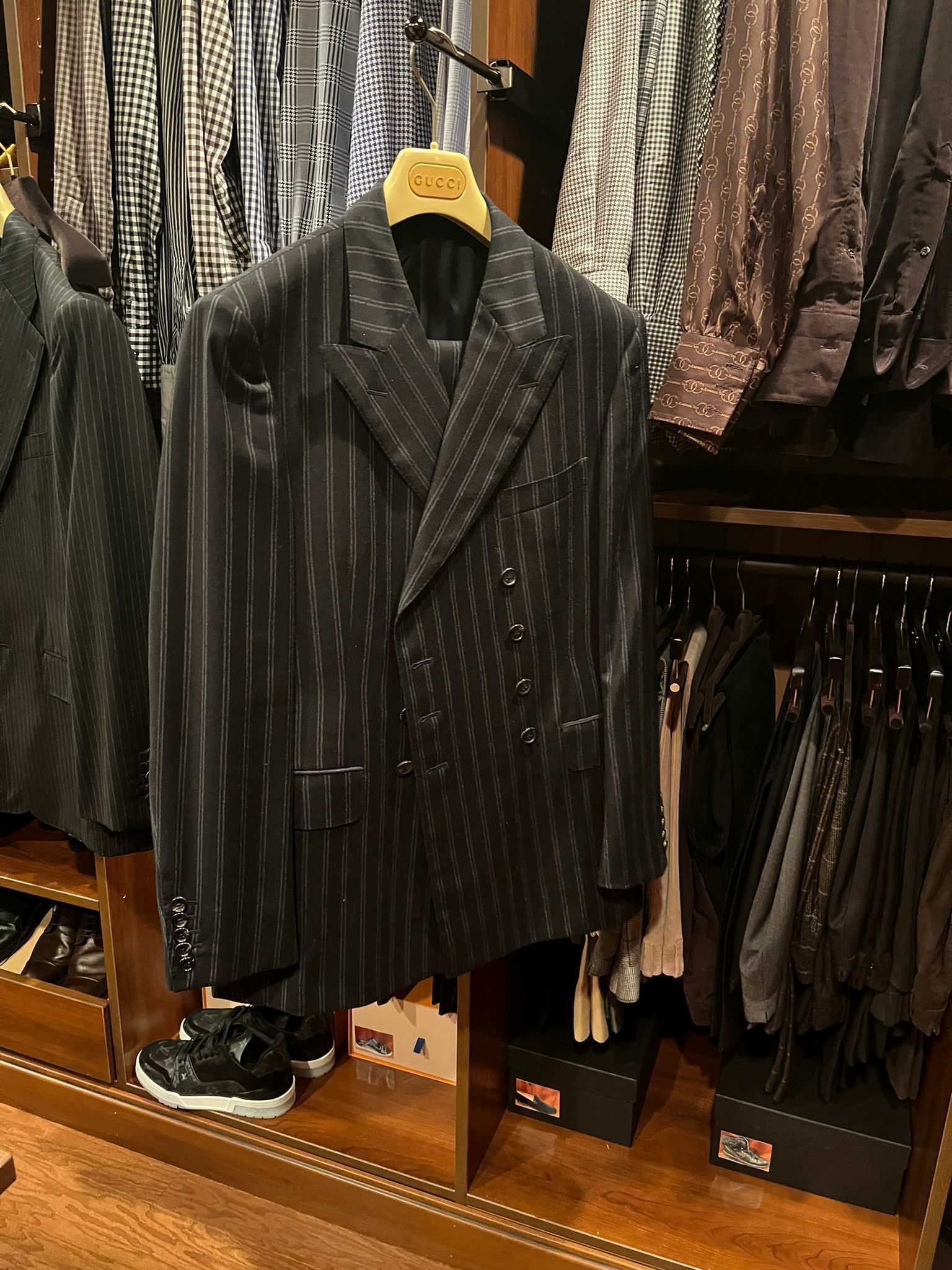 image of Gucci x Tom Ford Suits In Black, Men's (Size Medium)