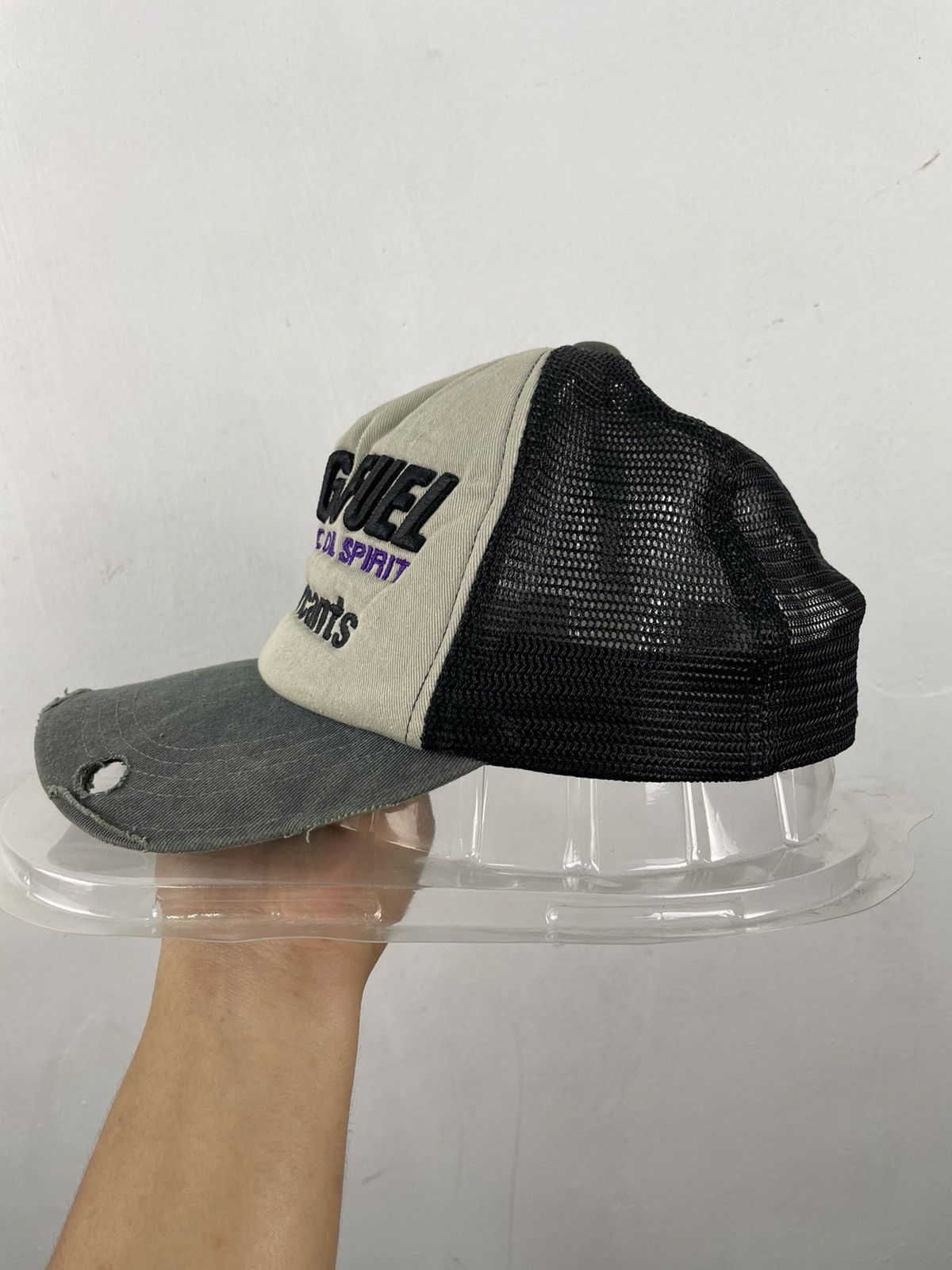 Sports Specialties × Vintage Vintage Distressed 76 Lubricants Mesh Cap Fits All Size ONE SIZE - 3 Thumbnail