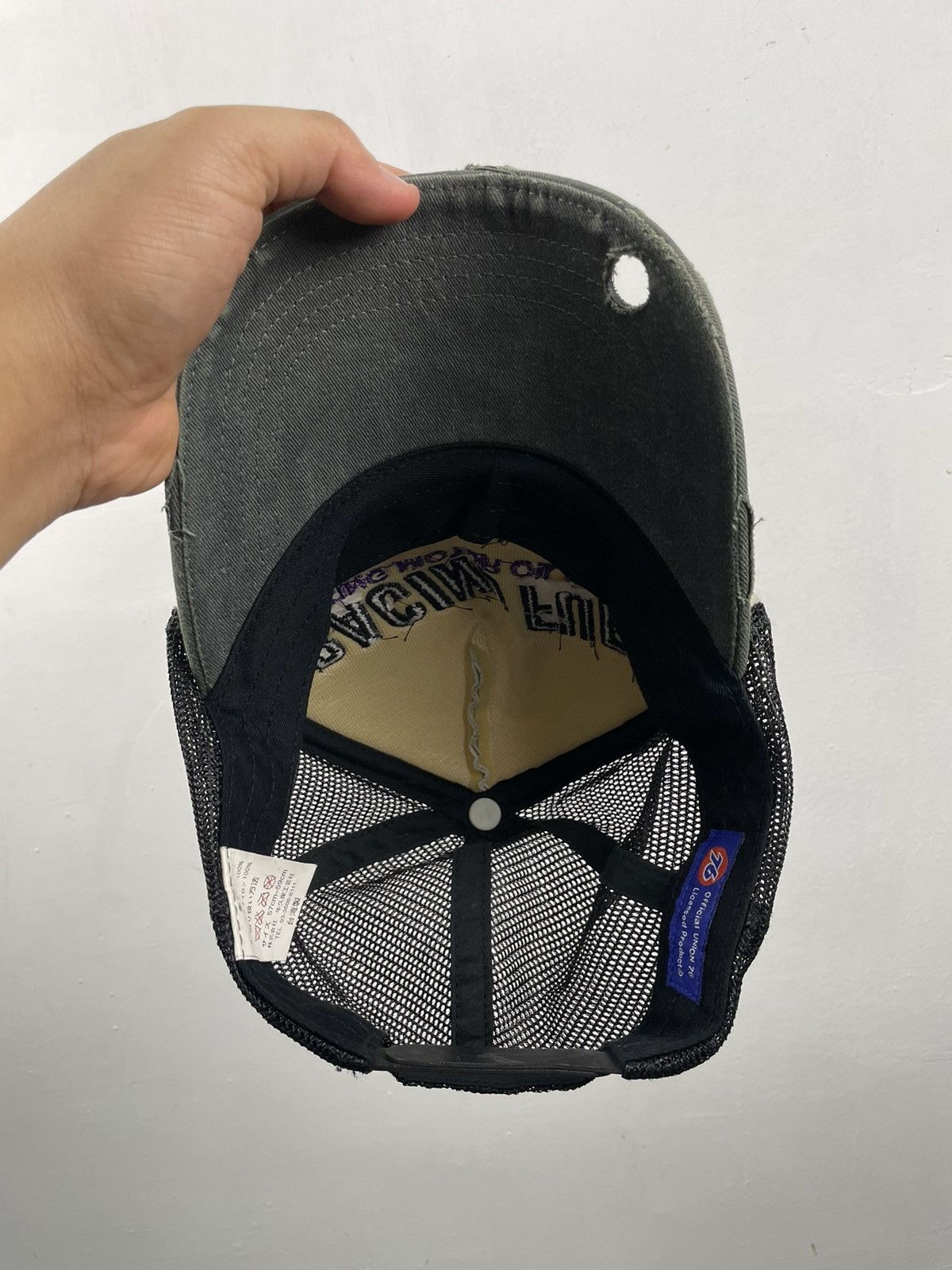 Sports Specialties × Vintage Vintage Distressed 76 Lubricants Mesh Cap Fits All Size ONE SIZE - 5 Thumbnail