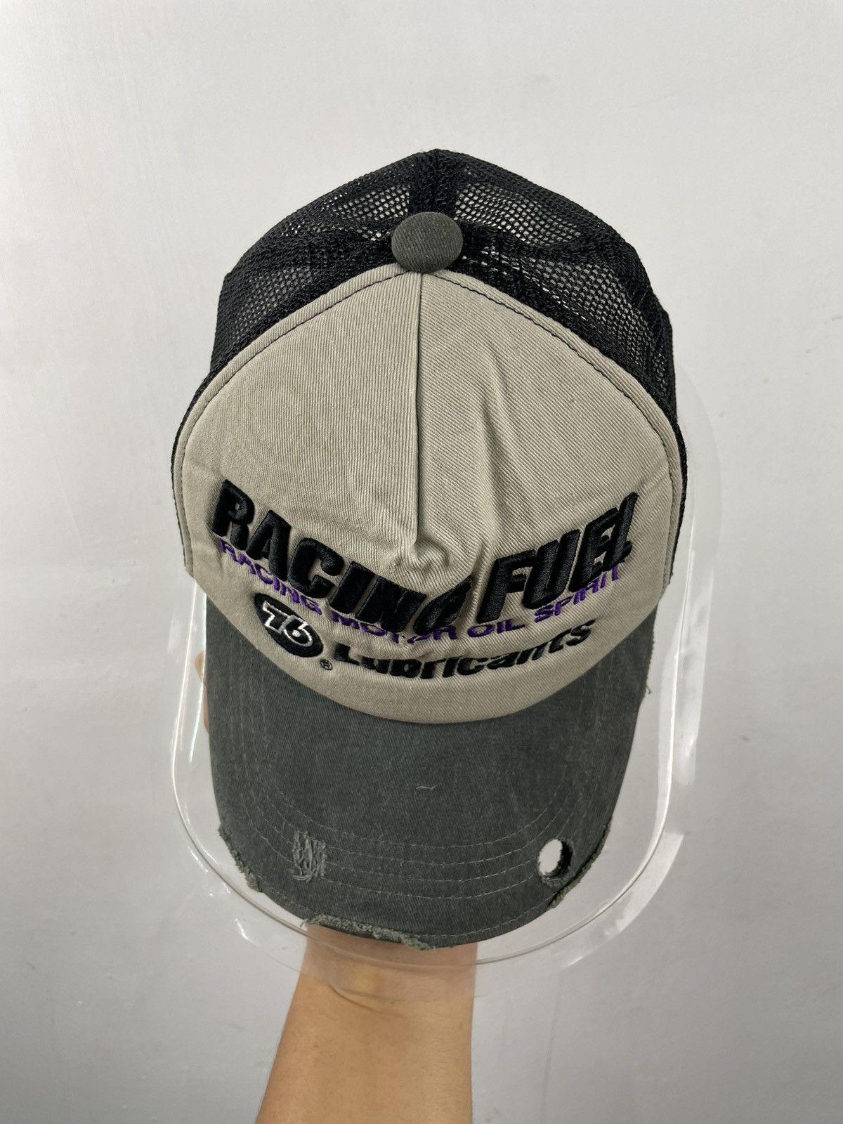 Sports Specialties × Vintage Vintage Distressed 76 Lubricants Mesh Cap Fits All Size ONE SIZE - 2 Thumbnail