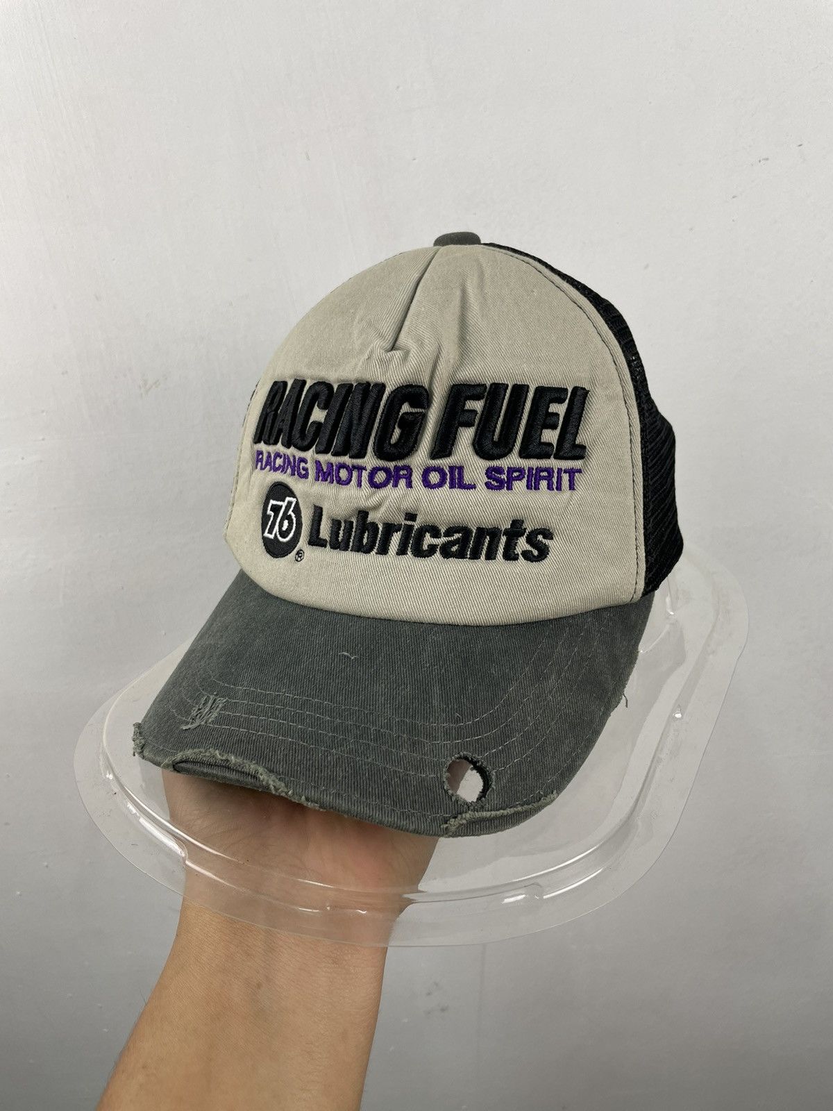 Sports Specialties × Vintage Vintage Distressed 76 Lubricants Mesh Cap Fits All Size ONE SIZE - 1 Thumbnail