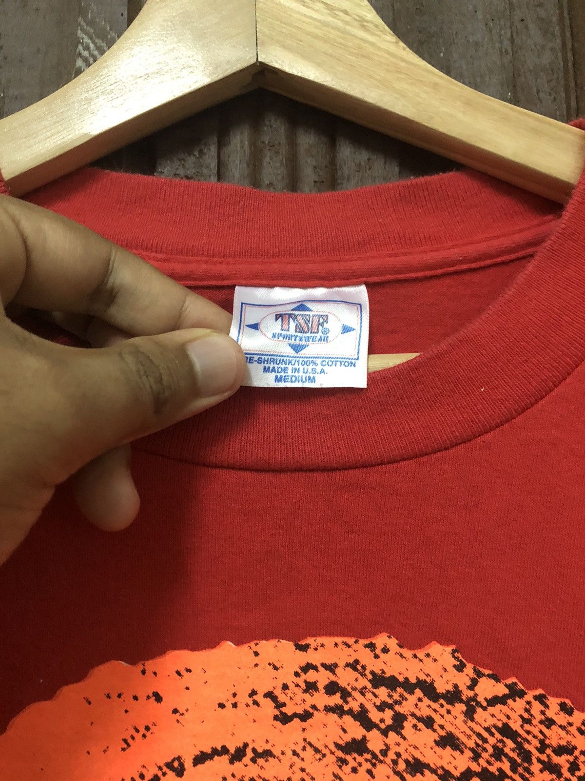 Rap Tees × Vintage Vintage Dennis Rodman Bootleg Rare Big Head Print Shirt Size US M / EU 48-50 / 2 - 3 Thumbnail
