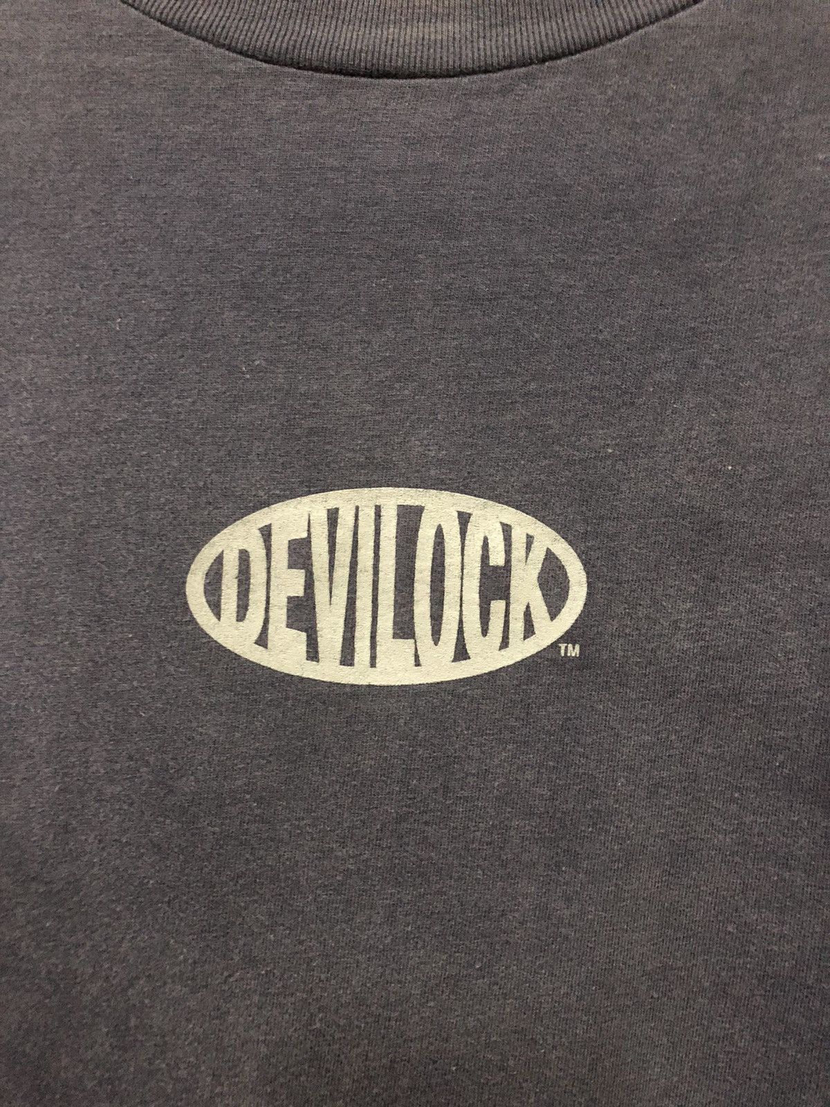 Devilock × Japanese Brand × Vintage Vintage Devilock Made in USA Nice Print Tee T Shirt Size US XL / EU 56 / 4 - 4 Thumbnail