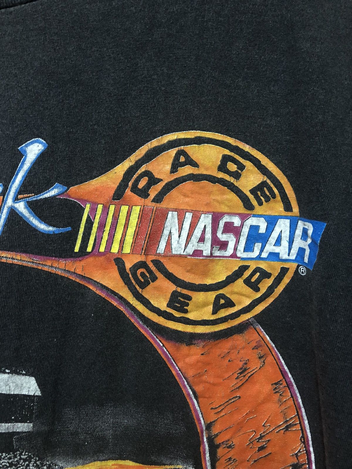 NASCAR × Vintage Vintage 90s Officially Nascar Race Gear 1995 Rare T Shirt Size US XXL / EU 58 / 5 - 5 Thumbnail