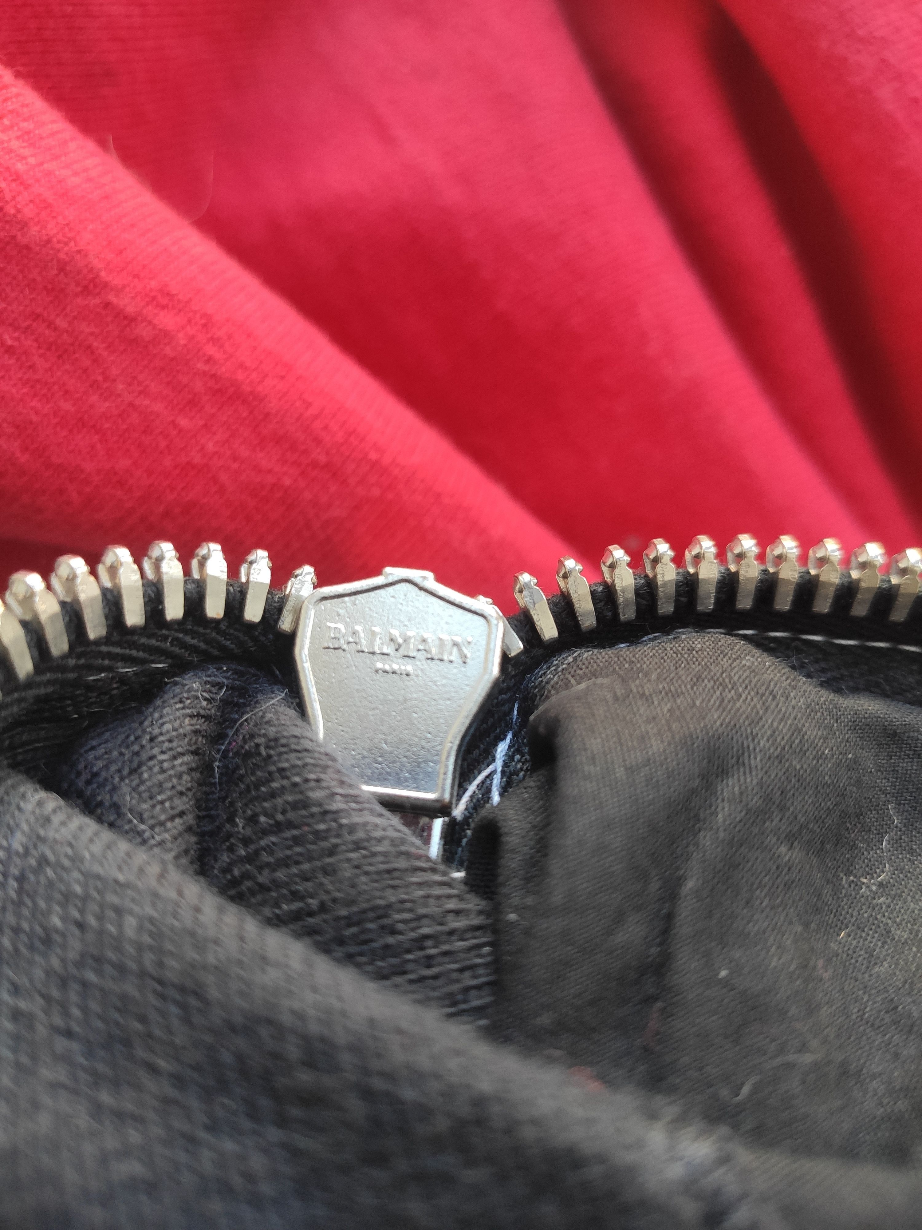 Balmain Decarnin Biker sweatshirt SS14.Like Gucci or Saint Laurent Size US M / EU 48-50 / 2 - 4 Thumbnail