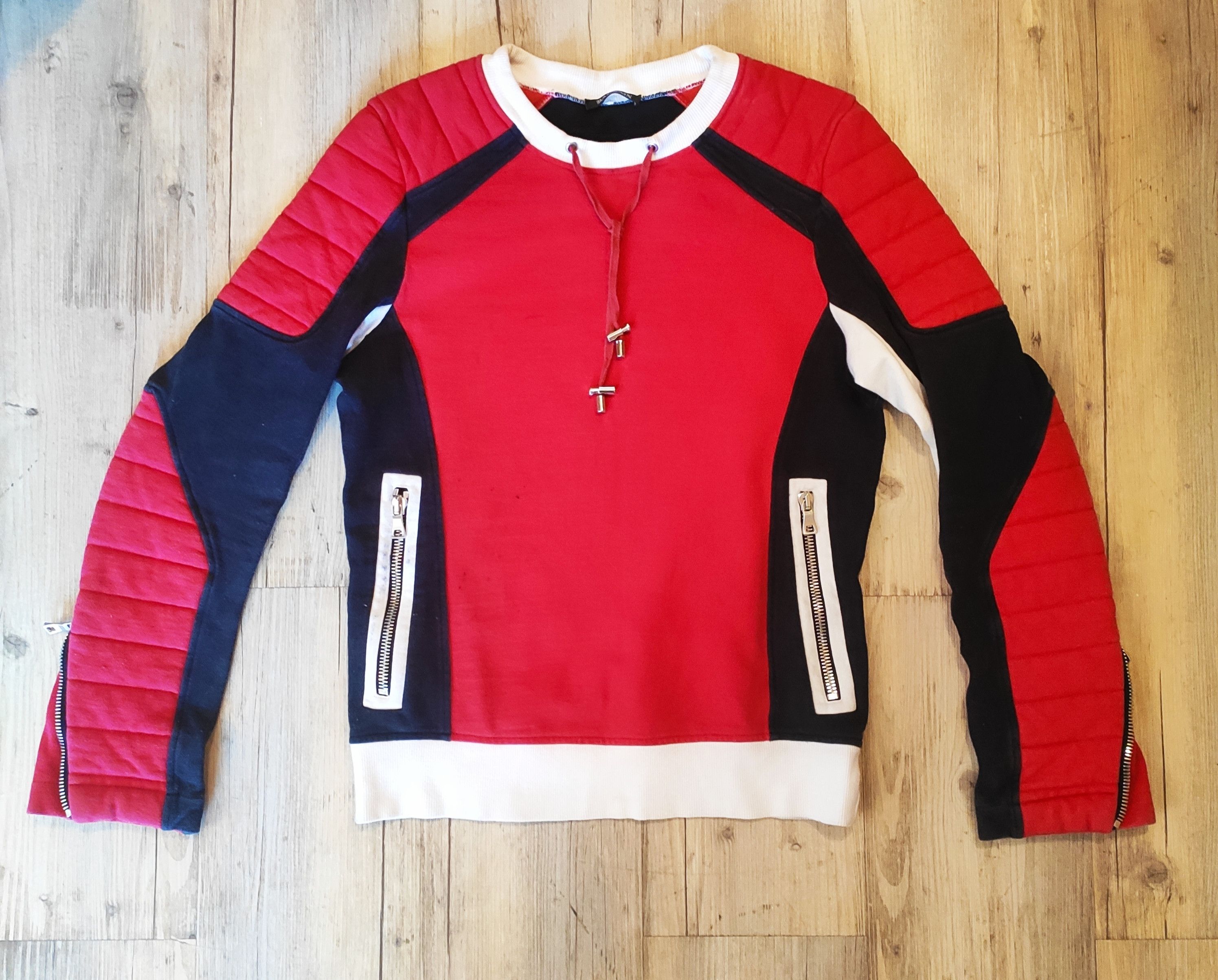 Biker sweatshirt from SS14.Like Gucci or Saint Laurent